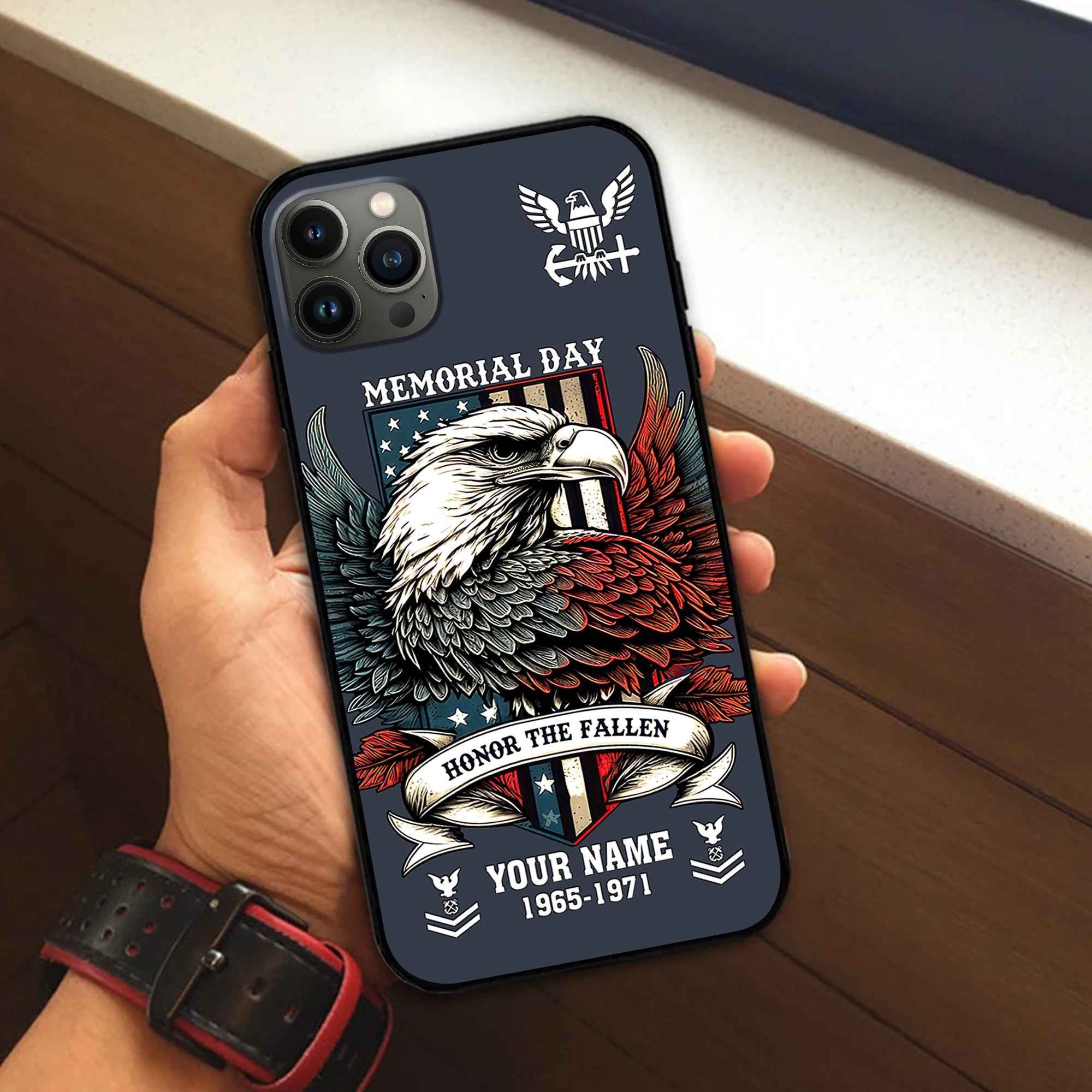 US Navy Custom Phone Case VPVC505902, Gifts For Navy Veteran, Best Gifts On Father's Day, Armed Forces Day, Independence Day, Veterans Day.