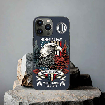 Vietnam Veteran Custom Phone Case VPVC505906, Gifts For Vietnam Veteran, Best Gifts On Father's Day, Armed Forces Day, Independence Day, Veterans Day.