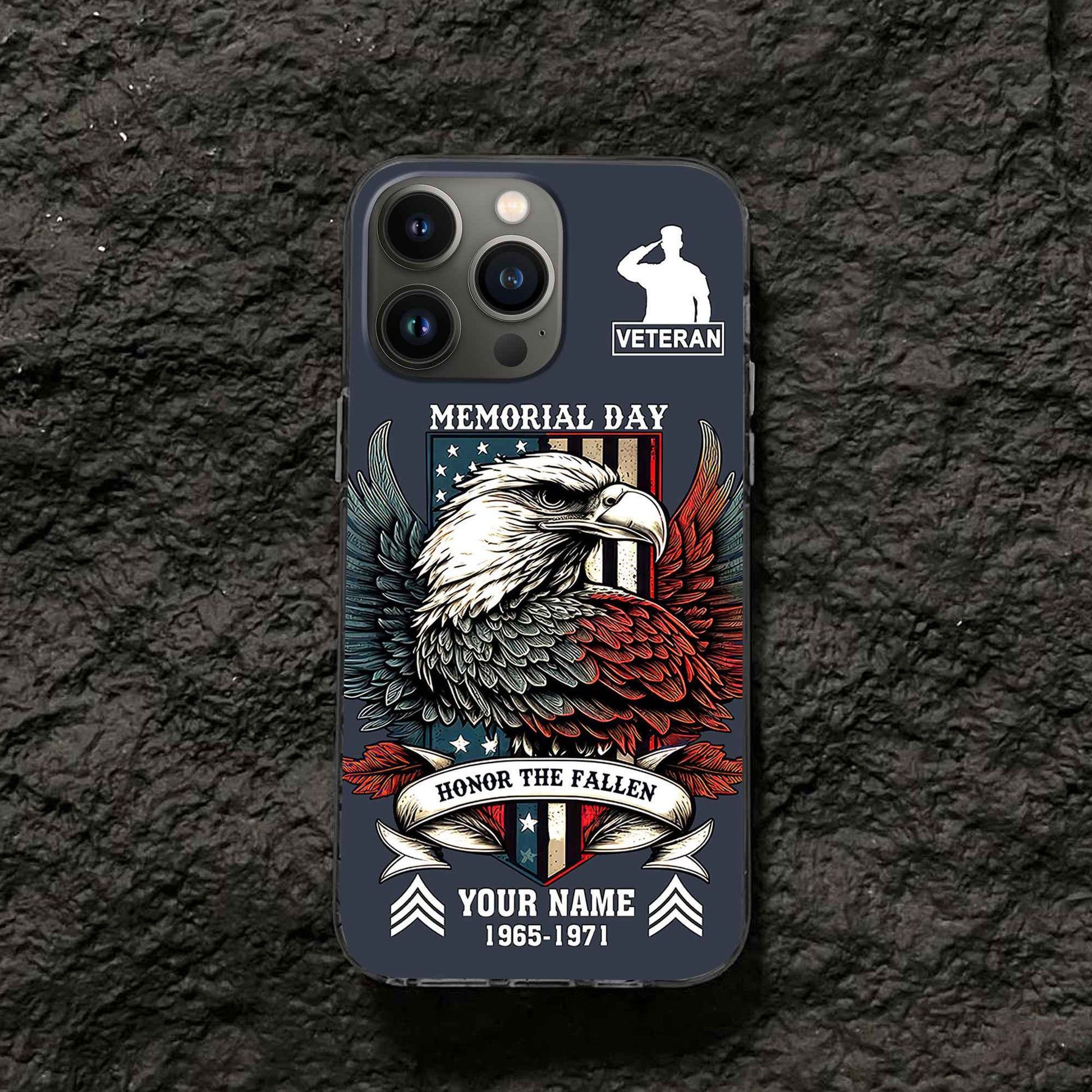 US Veteran Custom Phone Case VPVC505907, Gifts For US Veteran, Best Gifts On Father's Day, Armed Forces Day, Independence Day, Veterans Day.