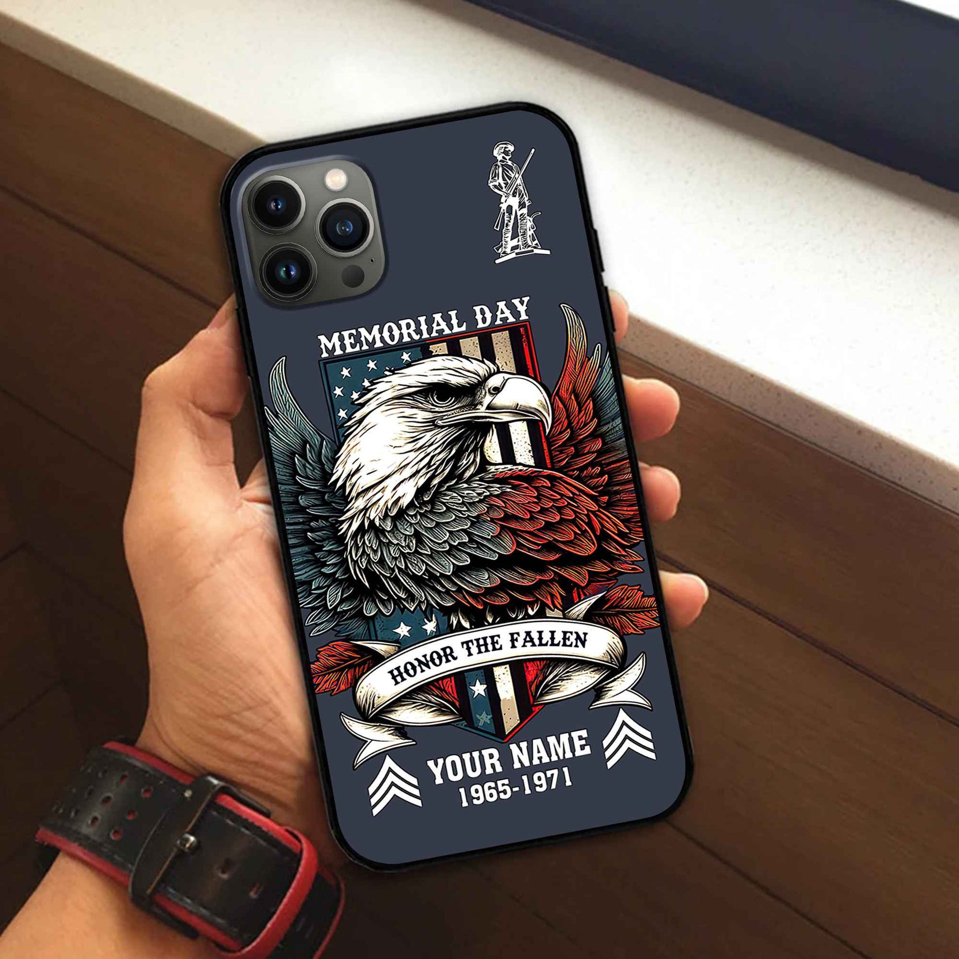 US Army National Guard Custom Phone Case VPVC505908, Gifts For Army National Guard Veteran, Best Gifts On Father's Day, Armed Forces Day, Independence Day, Veterans Day.