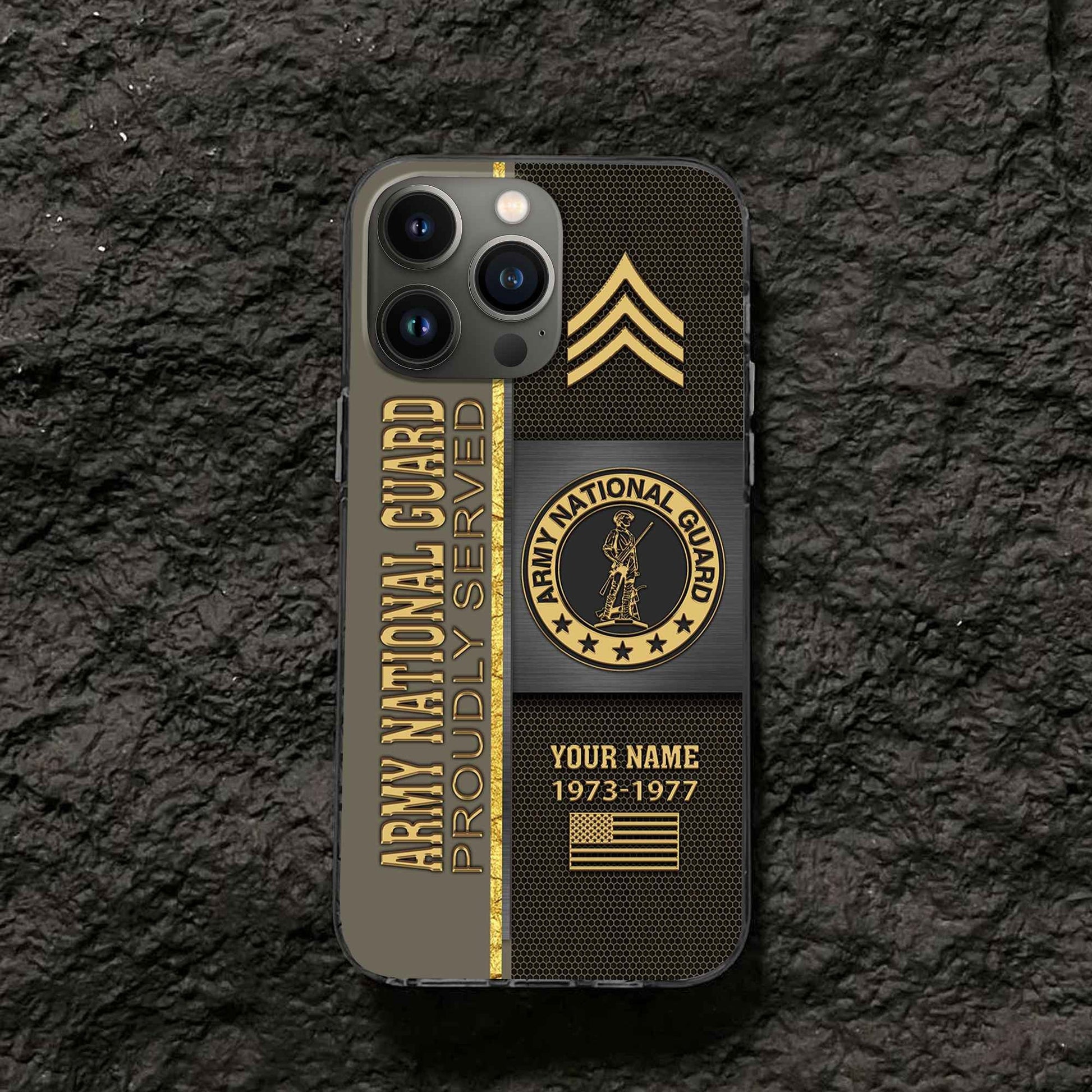 Premium Custom US Army National Guard Phone Case VPVC506308, Gifts For Army National Guard Veteran, Best Gifts On Father's Day, Armed Forces Day, Independence Day, Veterans Day.