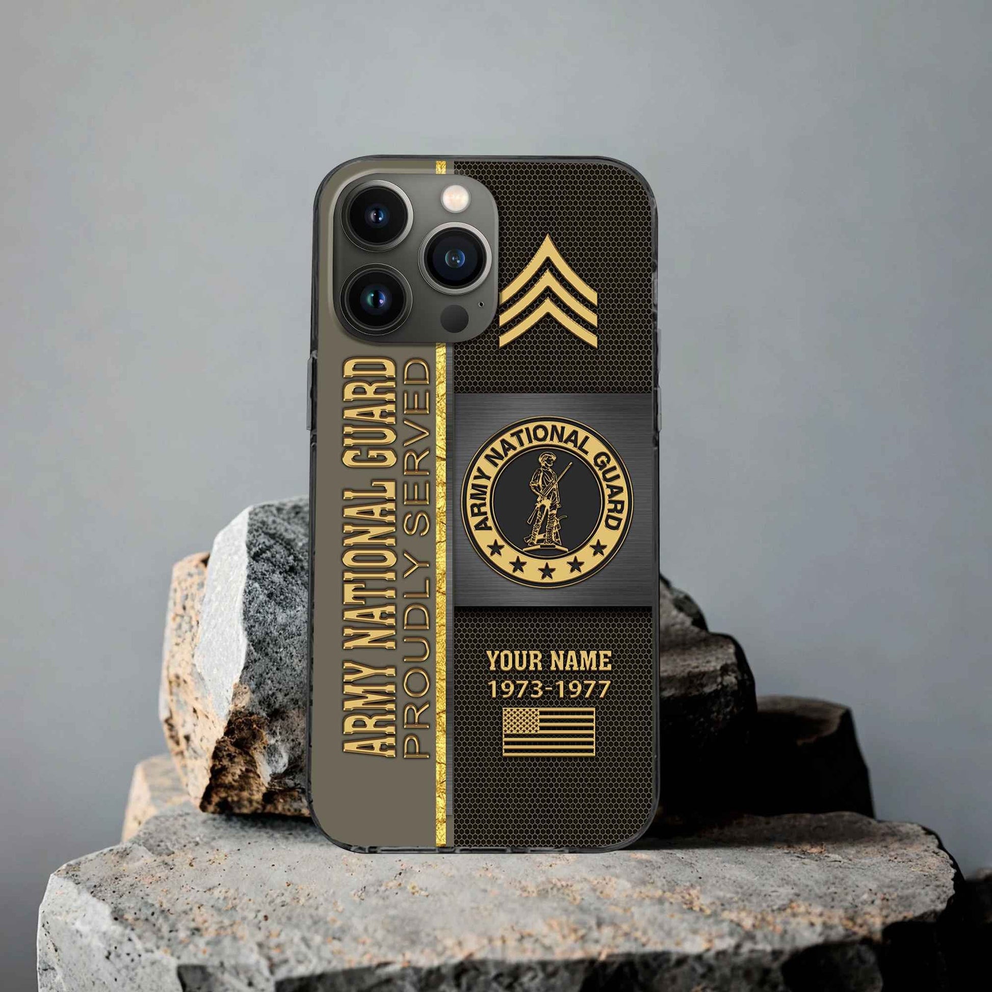 Premium Custom US Army National Guard Phone Case VPVC506308, Gifts For Army National Guard Veteran, Best Gifts On Father's Day, Armed Forces Day, Independence Day, Veterans Day.
