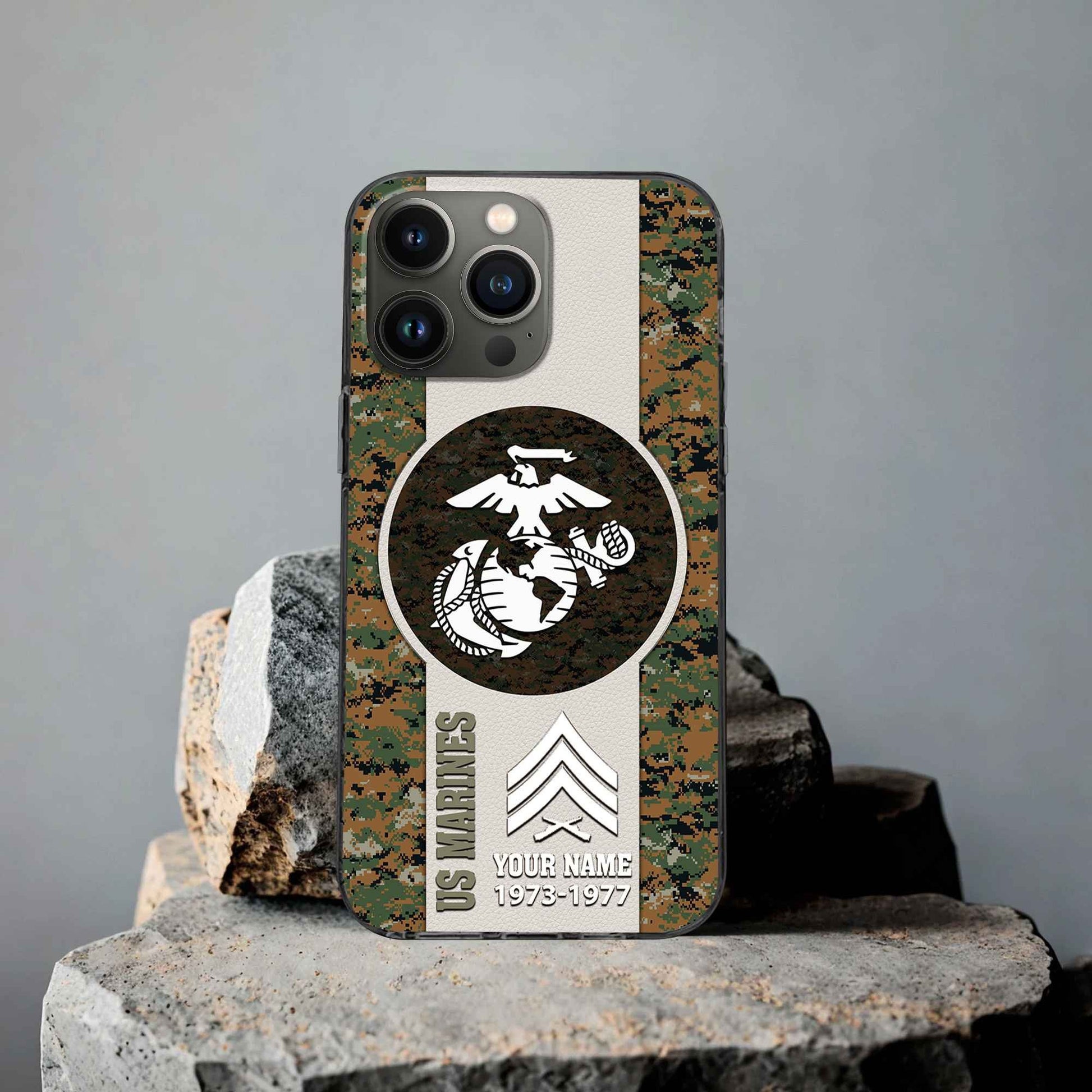 USMC Custom Phone Case VPVC506411, Gifts For Marine Veteran, Best Gifts On Father's Day, Armed Forces Day, Independence Day, Veterans Day.