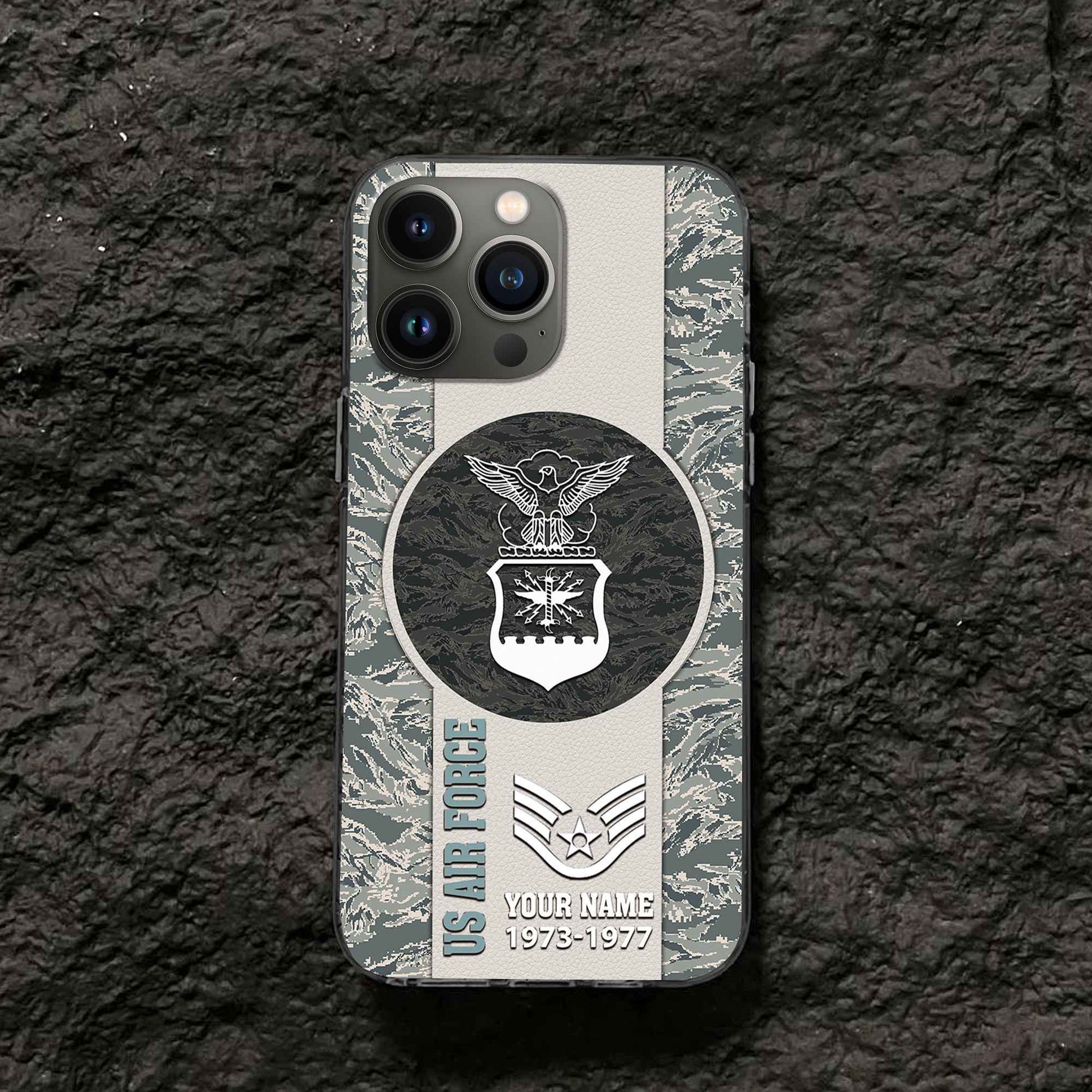 USAF Custom Phone Case VPVC506404, Gifts For Air Force Veteran, Best Gifts On Father's Day, Armed Forces Day, Independence Day, Veterans Day.