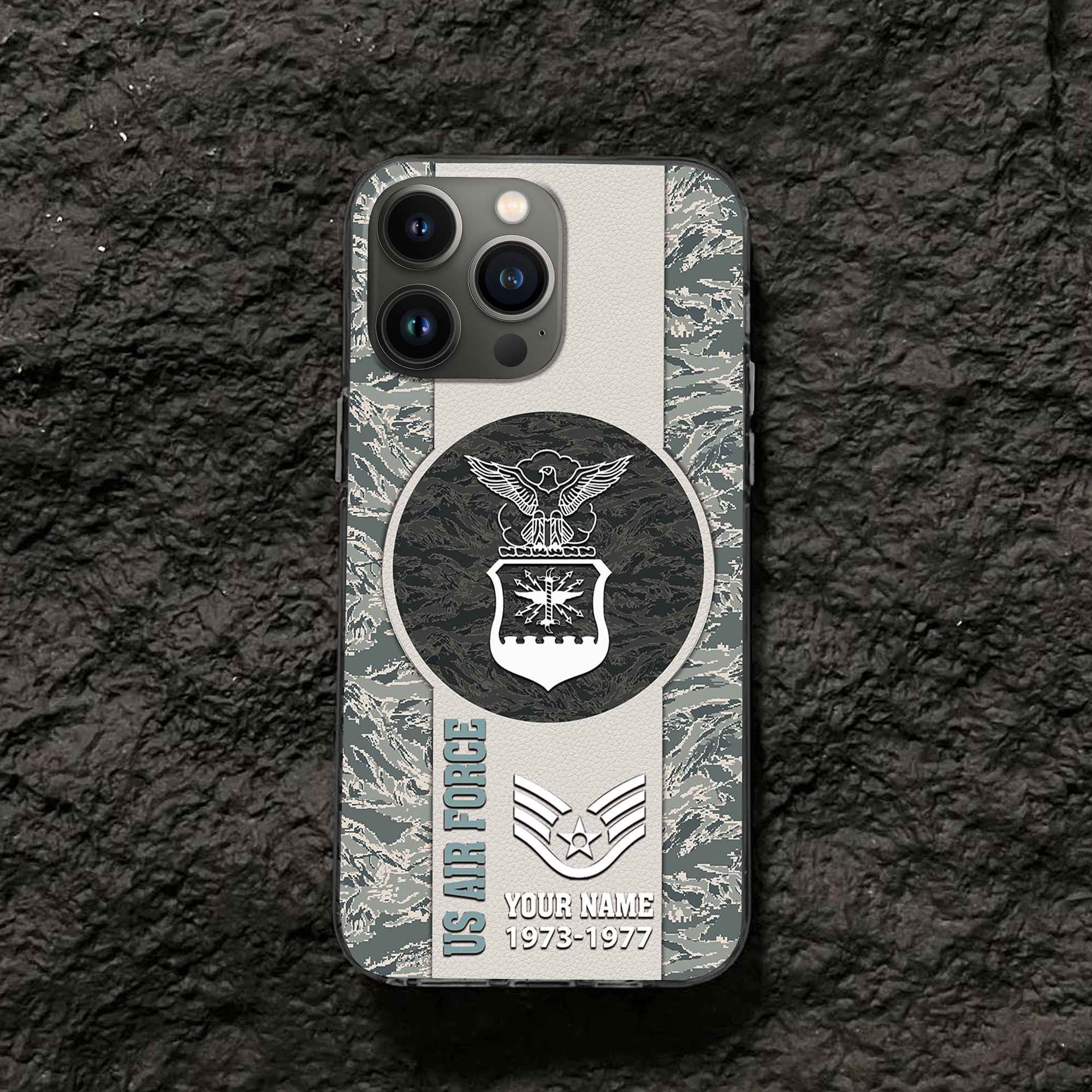 USAF Custom Phone Case VPVC506404, Gifts For Air Force Veteran, Best Gifts On Father's Day, Armed Forces Day, Independence Day, Veterans Day.