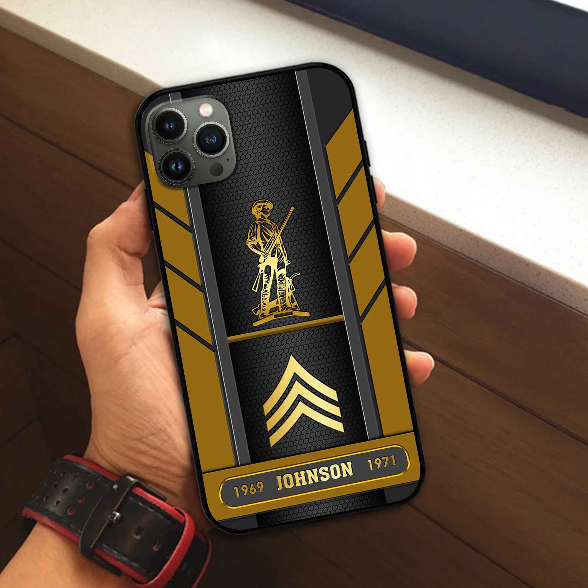 Premium Custom US Army National Guard Phone Case VPVC506708, Gifts For Army National Guard Veteran, Best Gifts On Father's Day, Armed Forces Day, Independence Day, Veterans Day.