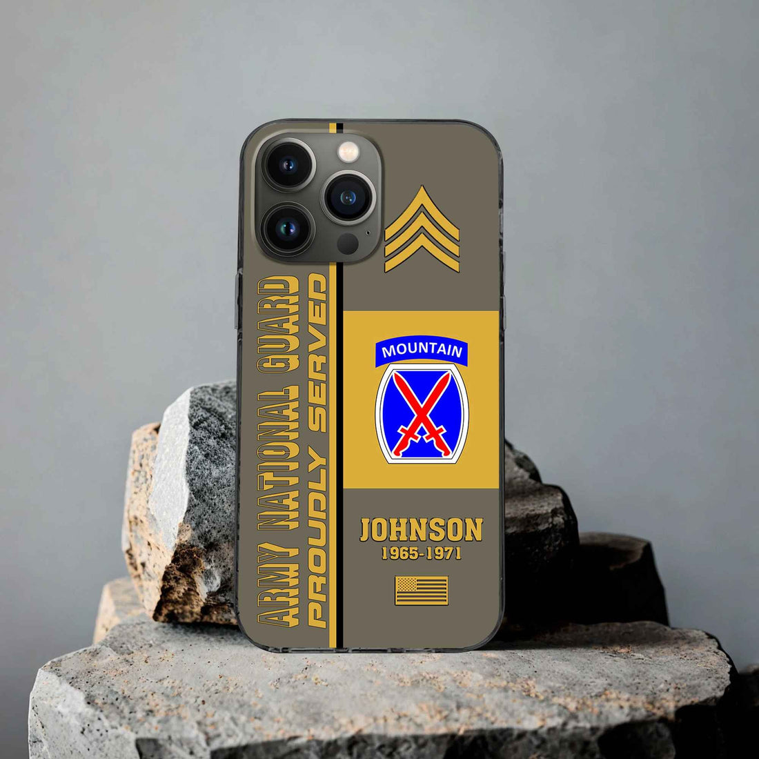 Premium Custom US Army National Guard Phone Case VPVC506908, Gifts For Army National Guard Veteran, Best Gifts On Father's Day, Armed Forces Day, Independence Day, Veterans Day.