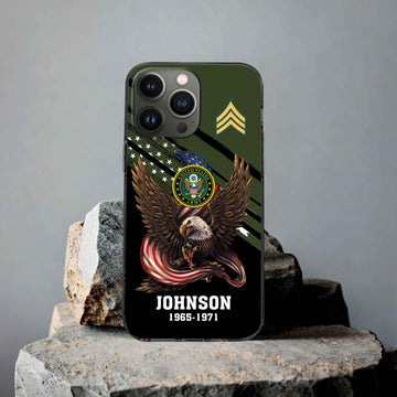 US Army Custom Phone Case VPVC507001, Gifts For Army Veteran, Best Gifts On Father's Day, Armed Forces Day, Independence Day, Veterans Day.