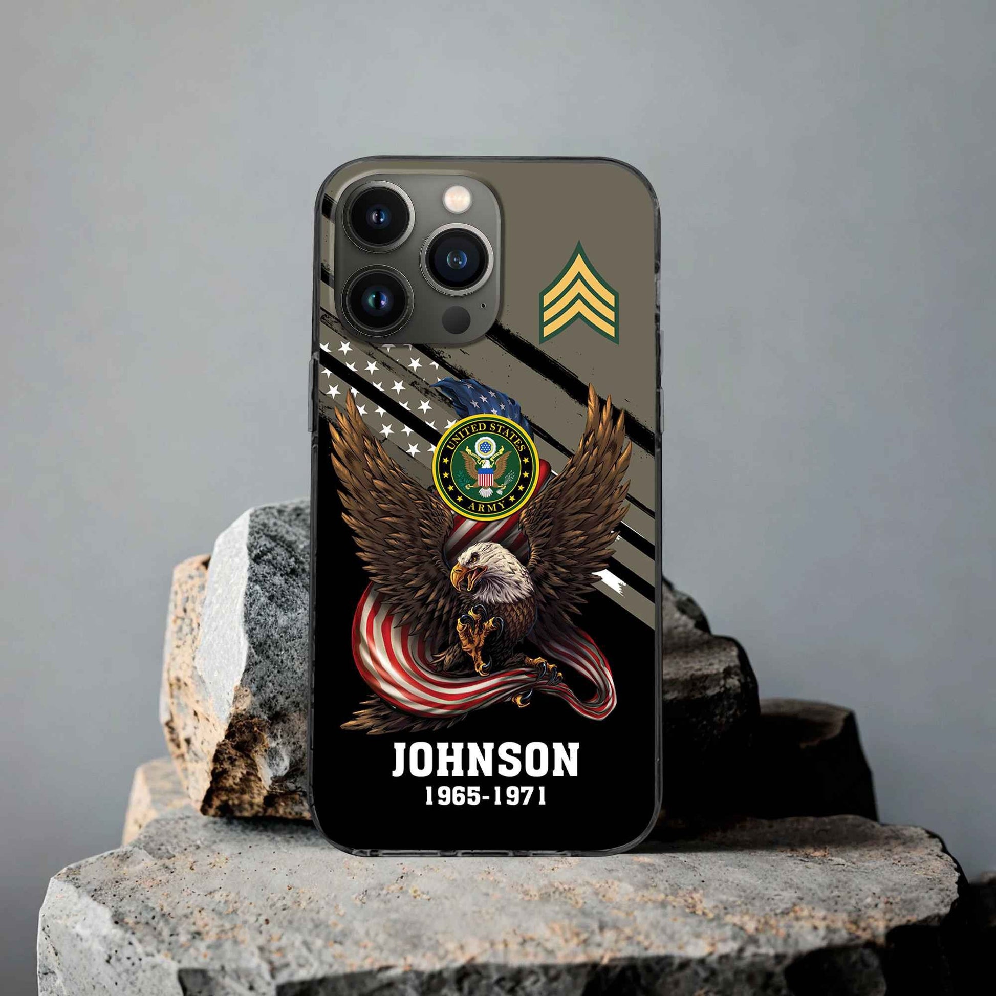 US Army Custom Phone Case VPVC507010, Gifts For Army Veteran, Best Gifts On Father's Day, Armed Forces Day, Independence Day, Veterans Day.