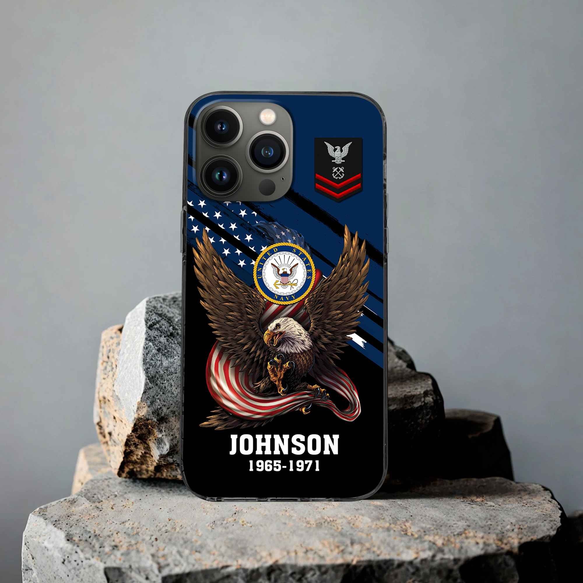US Navy Custom Phone Case VPVC507002, Gifts For Navy Veteran, Best Gifts On Father's Day, Armed Forces Day, Independence Day, Veterans Day.