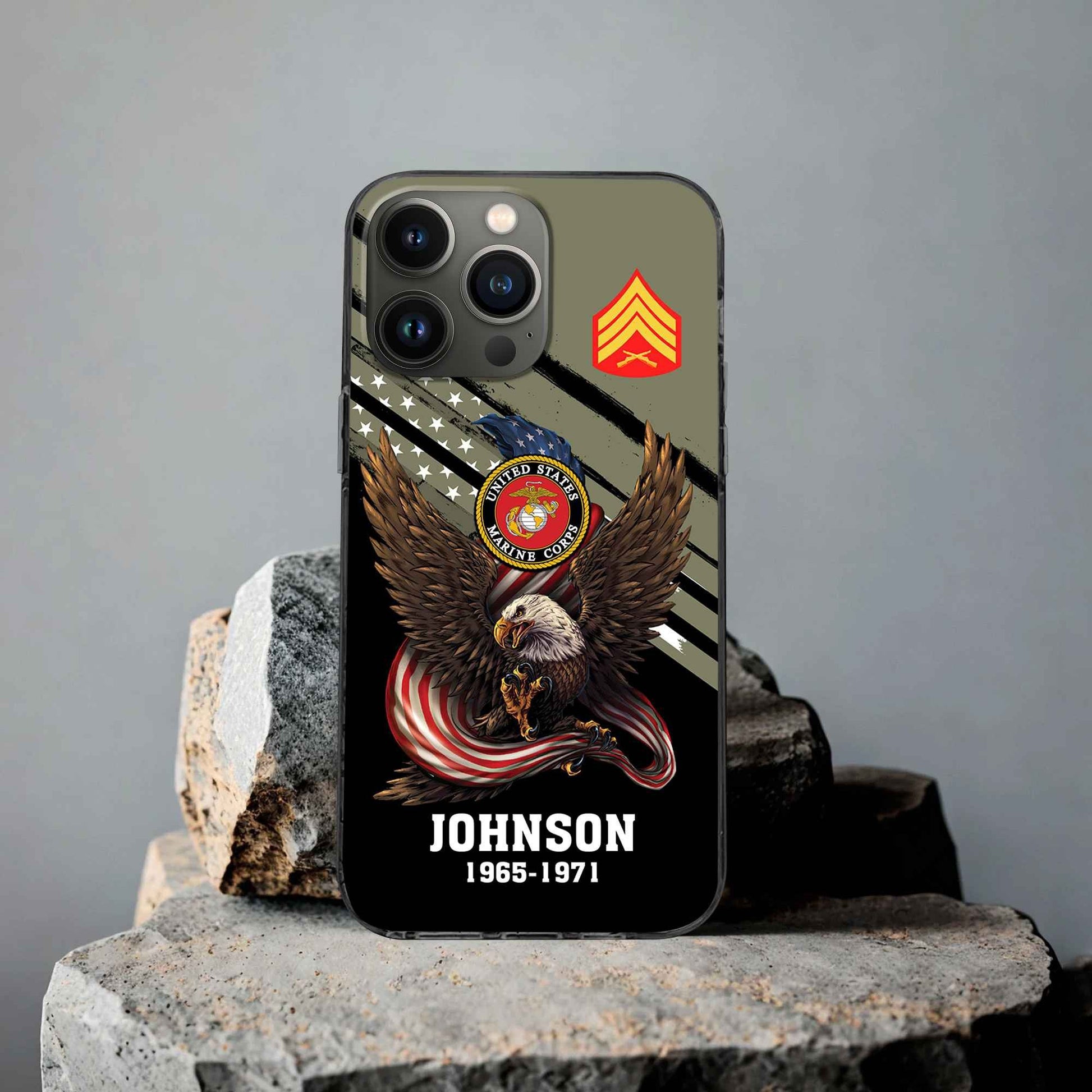 USMC Custom Phone Case VPVC507011, Gifts For Marine Veteran, Best Gifts On Father's Day, Armed Forces Day, Independence Day, Veterans Day.