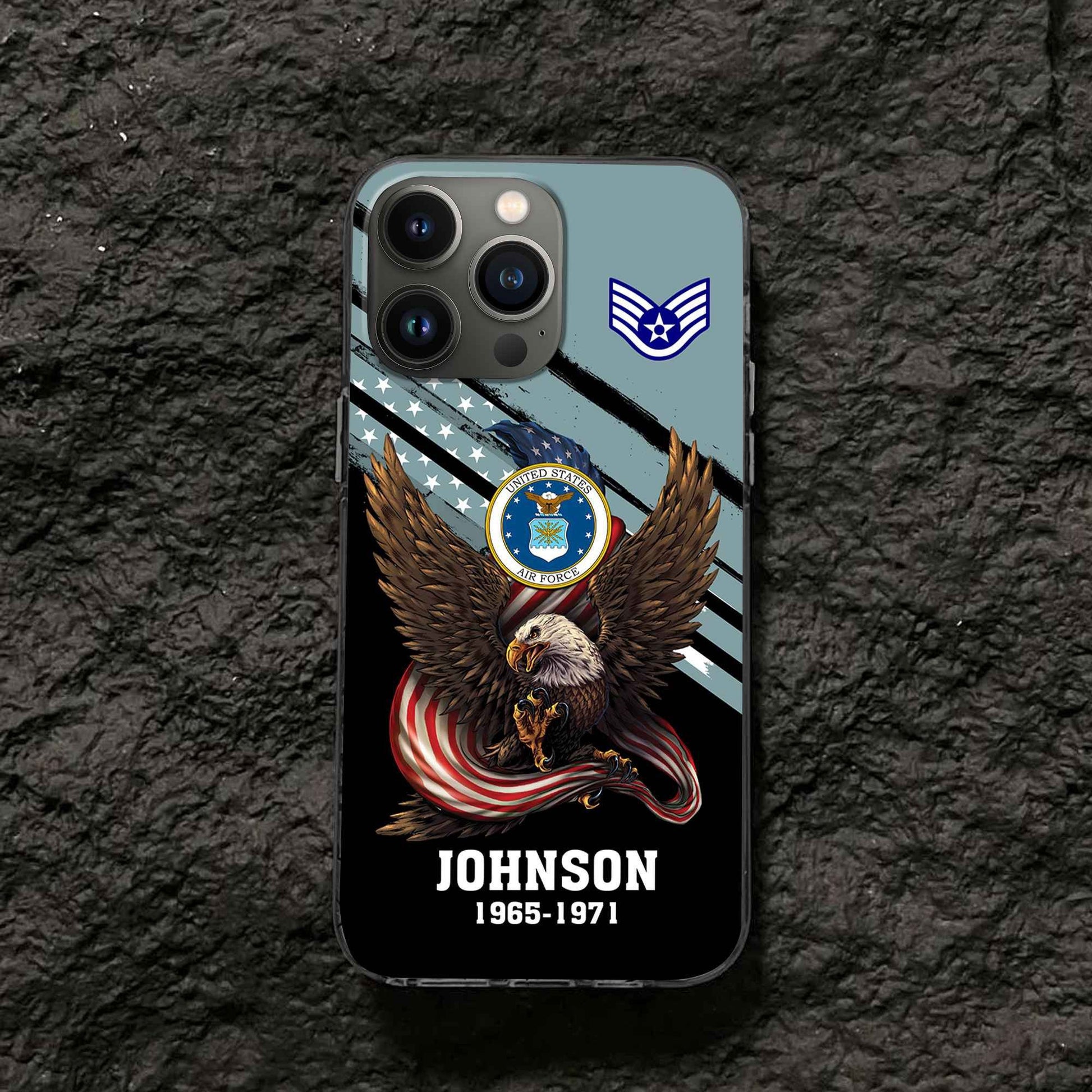 USAF Custom Phone Case VPVC507004, Gifts For Air Force Veteran, Best Gifts On Father's Day, Armed Forces Day, Independence Day, Veterans Day.