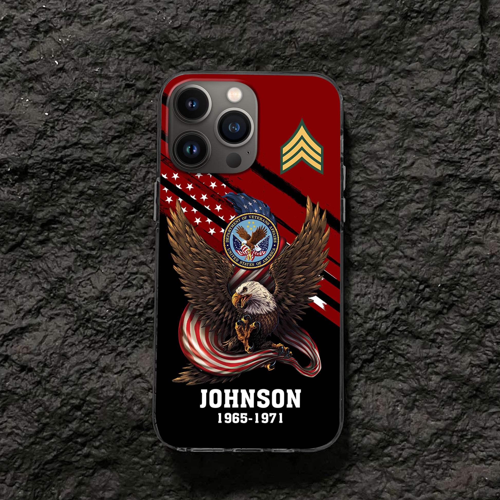 US Veteran Custom Phone Case VPVC507007, Gifts For US Veteran, Best Gifts On Father's Day, Armed Forces Day, Independence Day, Veterans Day.