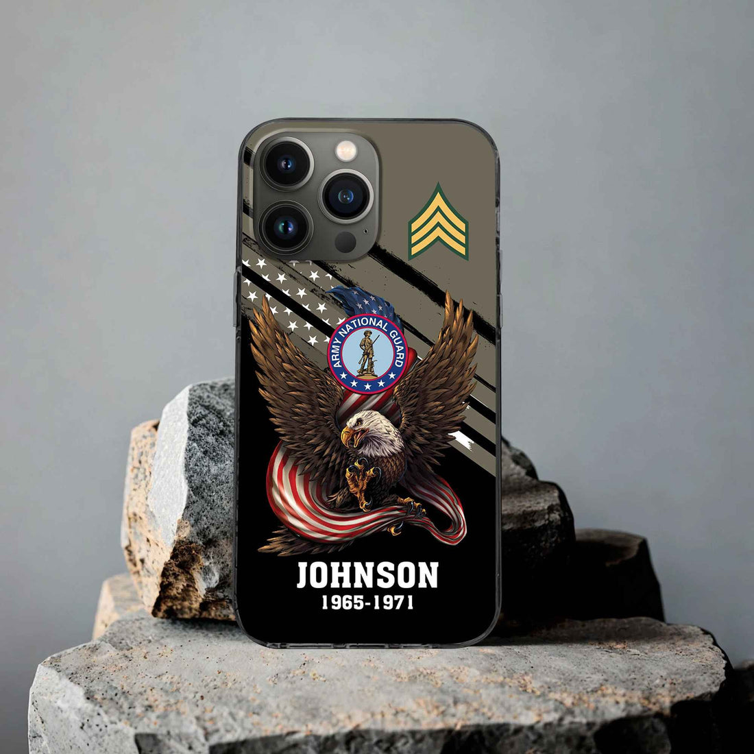 US Army National Guard Custom Phone Case VPVC507008, Gifts For Army National Guard Veteran, Best Gifts On Father's Day, Armed Forces Day, Independence Day, Veterans Day.