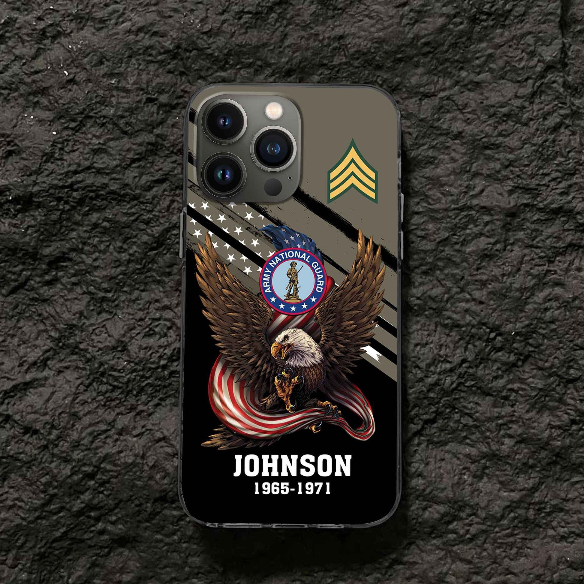 US Army National Guard Custom Phone Case VPVC507008, Gifts For Army National Guard Veteran, Best Gifts On Father's Day, Armed Forces Day, Independence Day, Veterans Day.