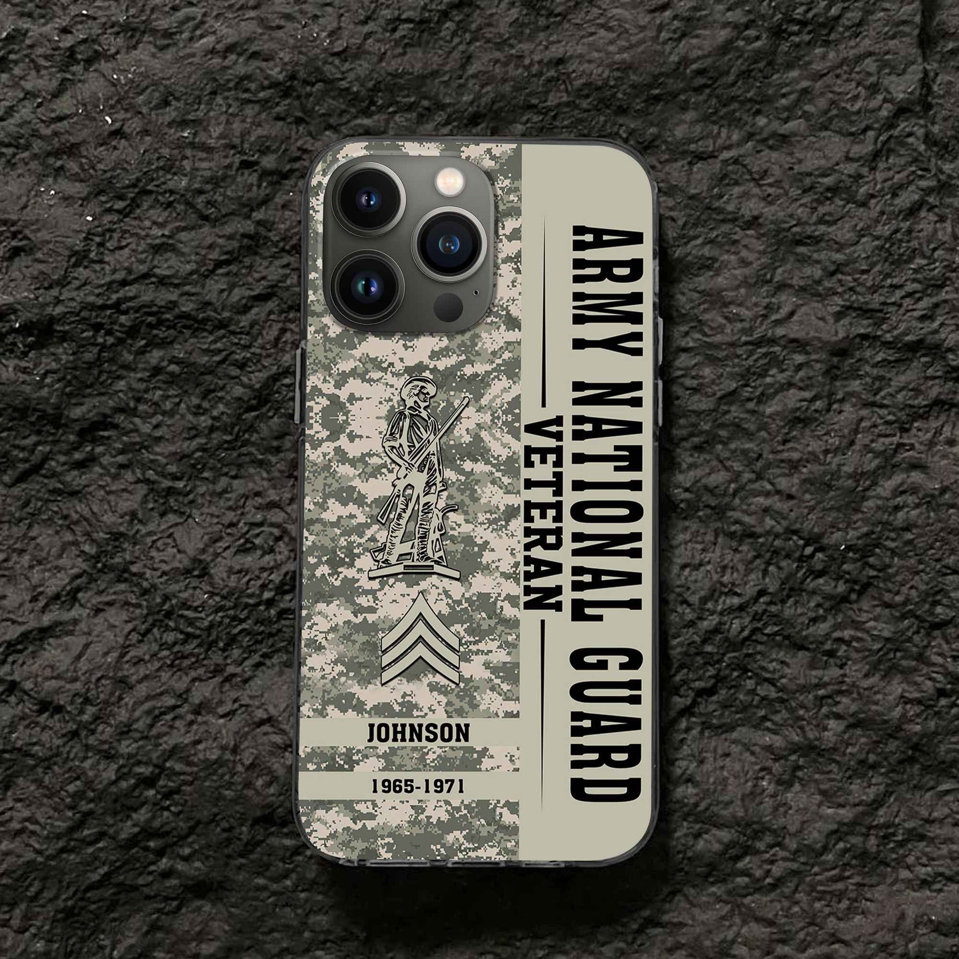 Premium Custom US Army National Guard Phone Case VPVC507208, Gifts For Army National Guard Veteran, Best Gifts On Father's Day, Armed Forces Day, Independence Day, Veterans Day.