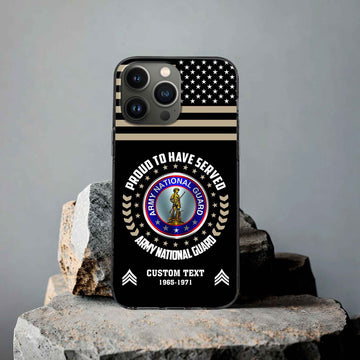 Premium Custom US Army National Guard Phone Case VPVC507408, Gifts For Army National Guard Veteran, Best Gifts On Father's Day, Armed Forces Day, Independence Day, Veterans Day.