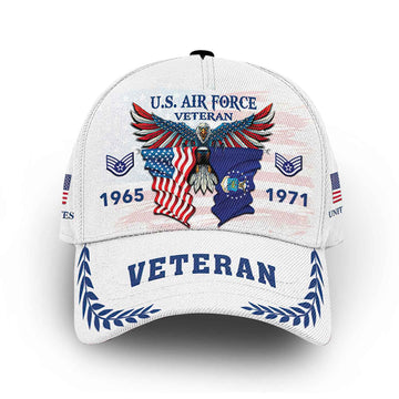 USAF Custom Cap VPVC014409, Gifts For Air Force Veteran, Best Gifts On Father's Day, Armed Forces Day, Independence Day, Veterans Day.