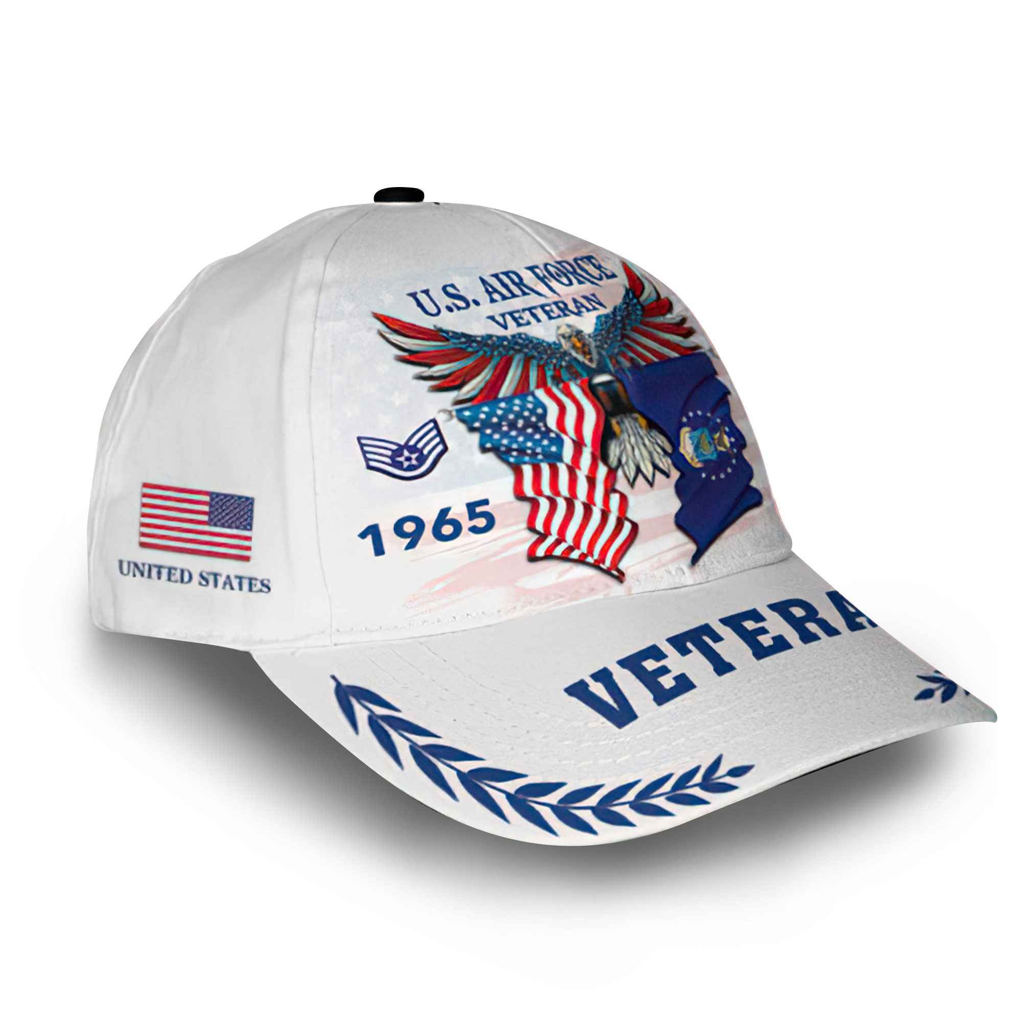 USAF Custom Cap VPVC014409, Gifts For Air Force Veteran, Best Gifts On Father's Day, Armed Forces Day, Independence Day, Veterans Day.