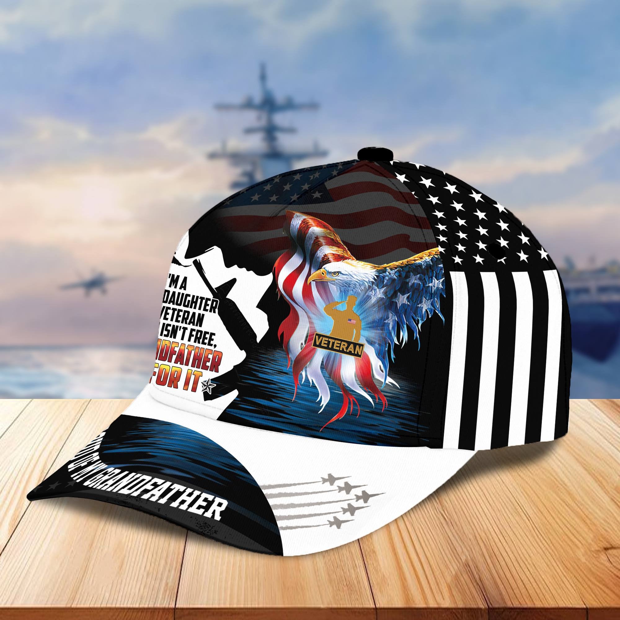 Premium Proud Of My Grandfather Cap BPVC040111