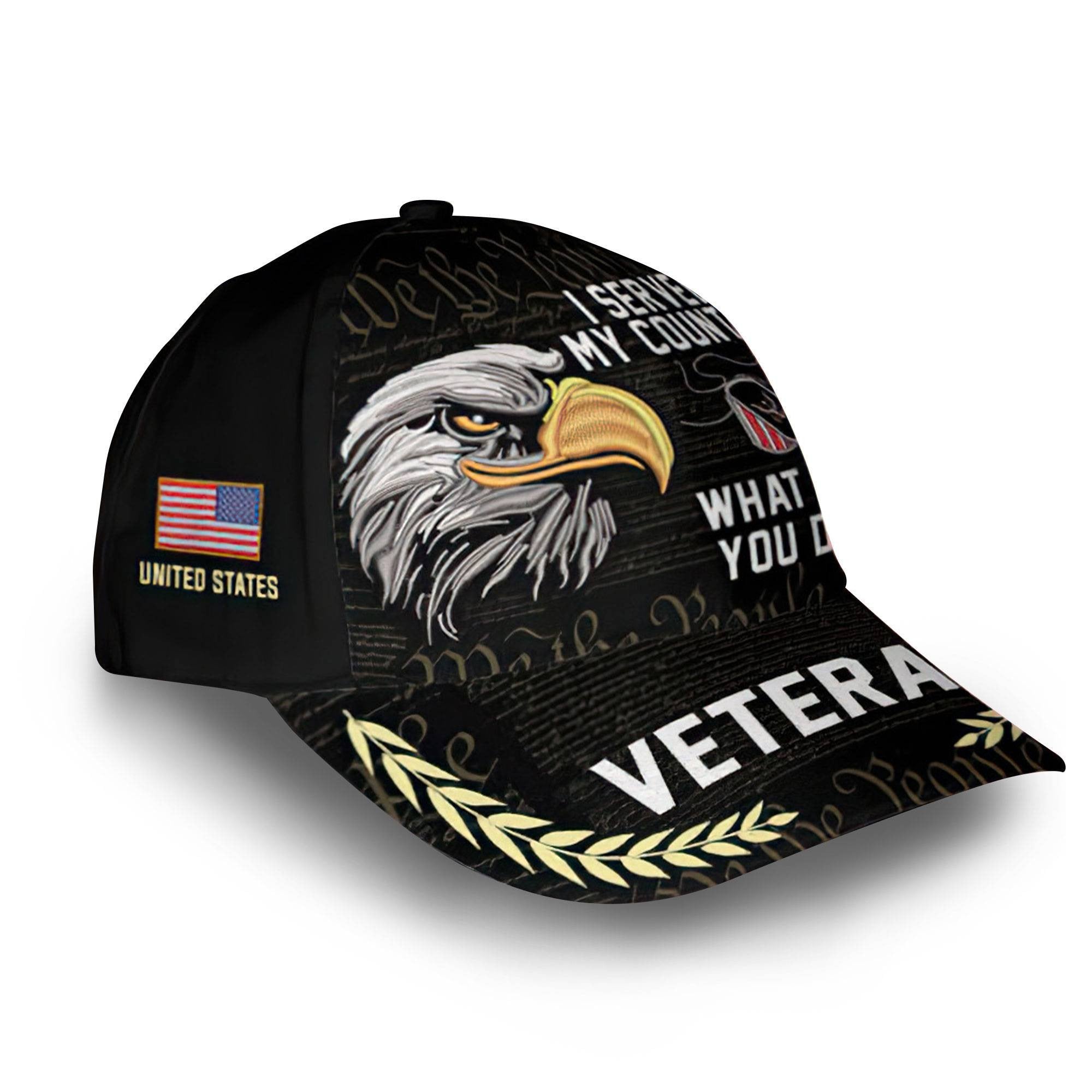 Unique Custom Name, Rank, US Navy Cap VPVC014807, Gifts For Navy Veteran, Best Gifts On Father's Day, Independence Day, Veterans Day.