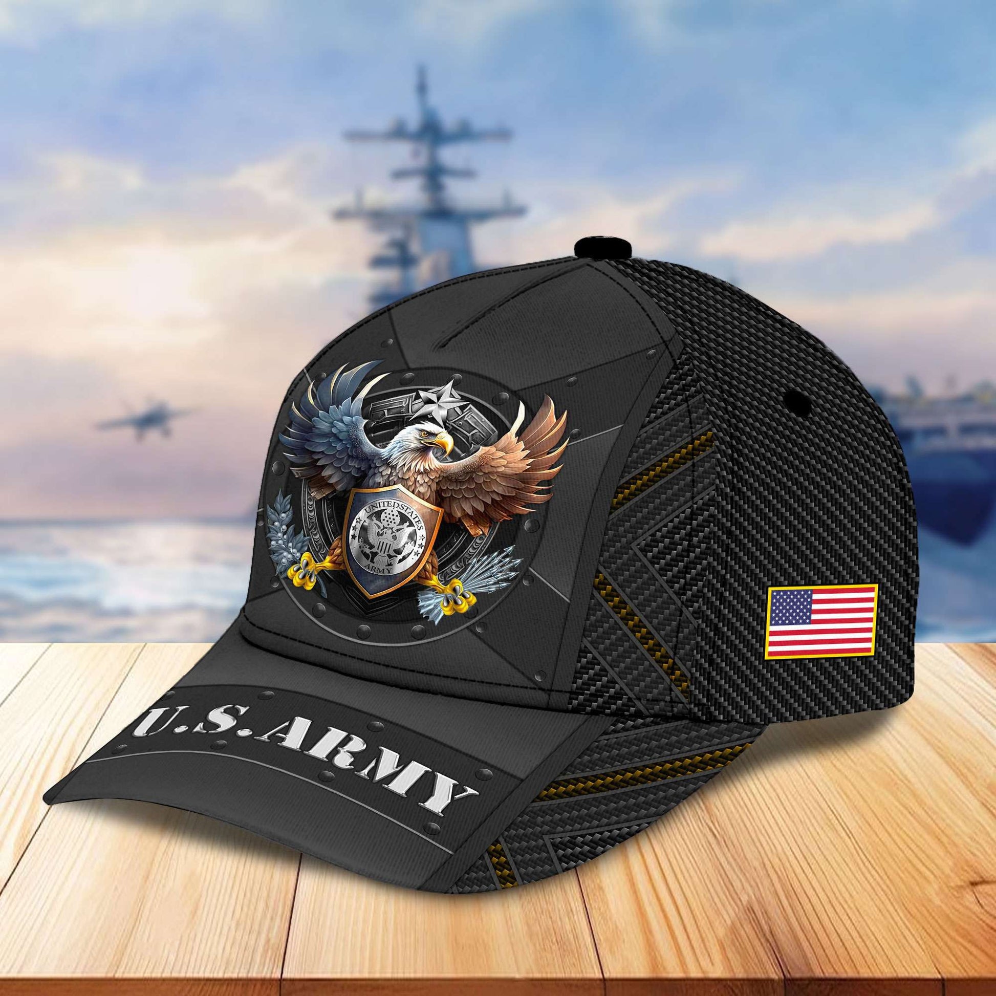 Premium US Veterans Cap BPHN260312, Gifts For US Veterans, Best Gifts On Armed Forces Day, Father's Day, Independence Day, Veterans Day.