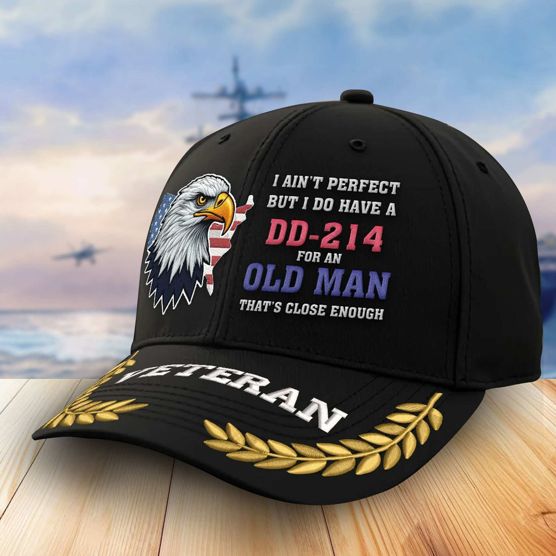 Premium US Veterans Embroidered Baseball Hats VPVC302503, Gifts For Veterans On Father's Day, Armed Forces Day, Independence Day, Veterans Day.