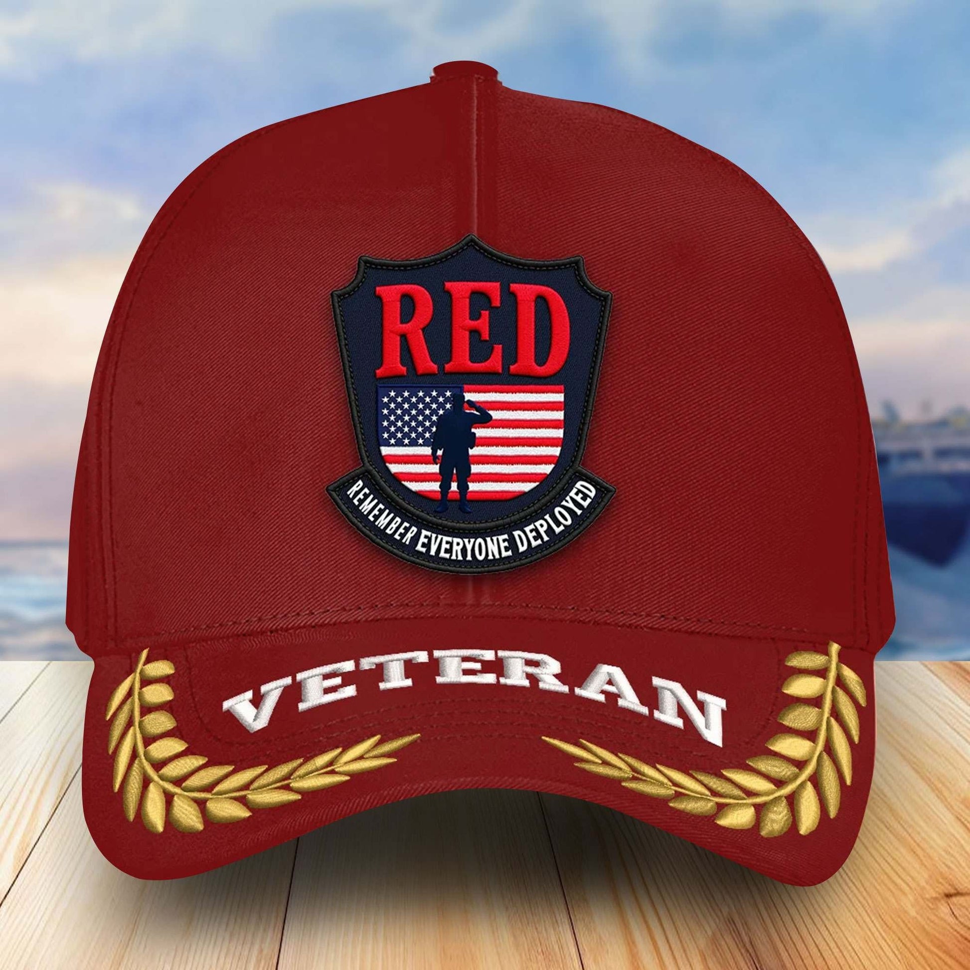 Premium US Veterans Embroidered Baseball Hats VPVC302601, Gifts For Veterans On Father's Day, Armed Forces Day, Independence Day, Veterans Day.