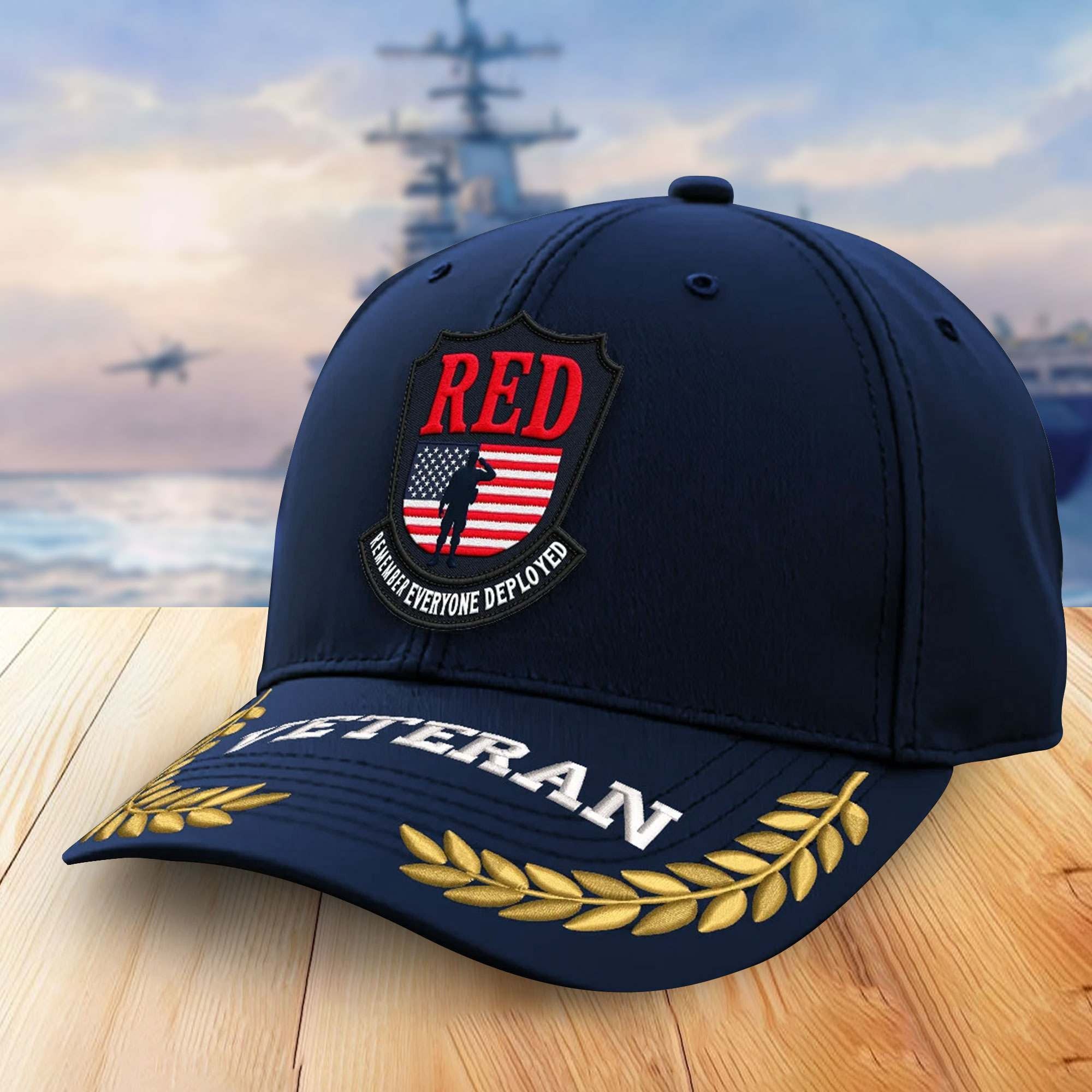 Premium US Veterans Embroidered Baseball Hats VPVC302602, Gifts For Veterans On Father's Day, Armed Forces Day, Independence Day, Veterans Day.