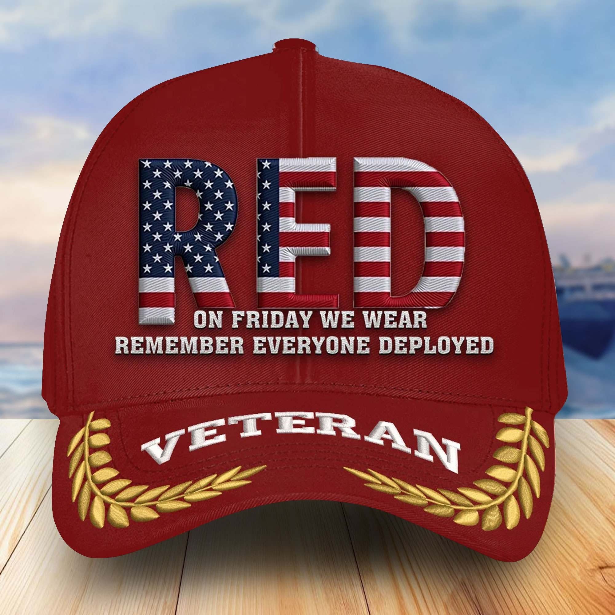 Premium US Veterans Embroidered Baseball Hats VPVC302701, Gifts For Veterans On Father's Day, Armed Forces Day, Independence Day, Veterans Day.