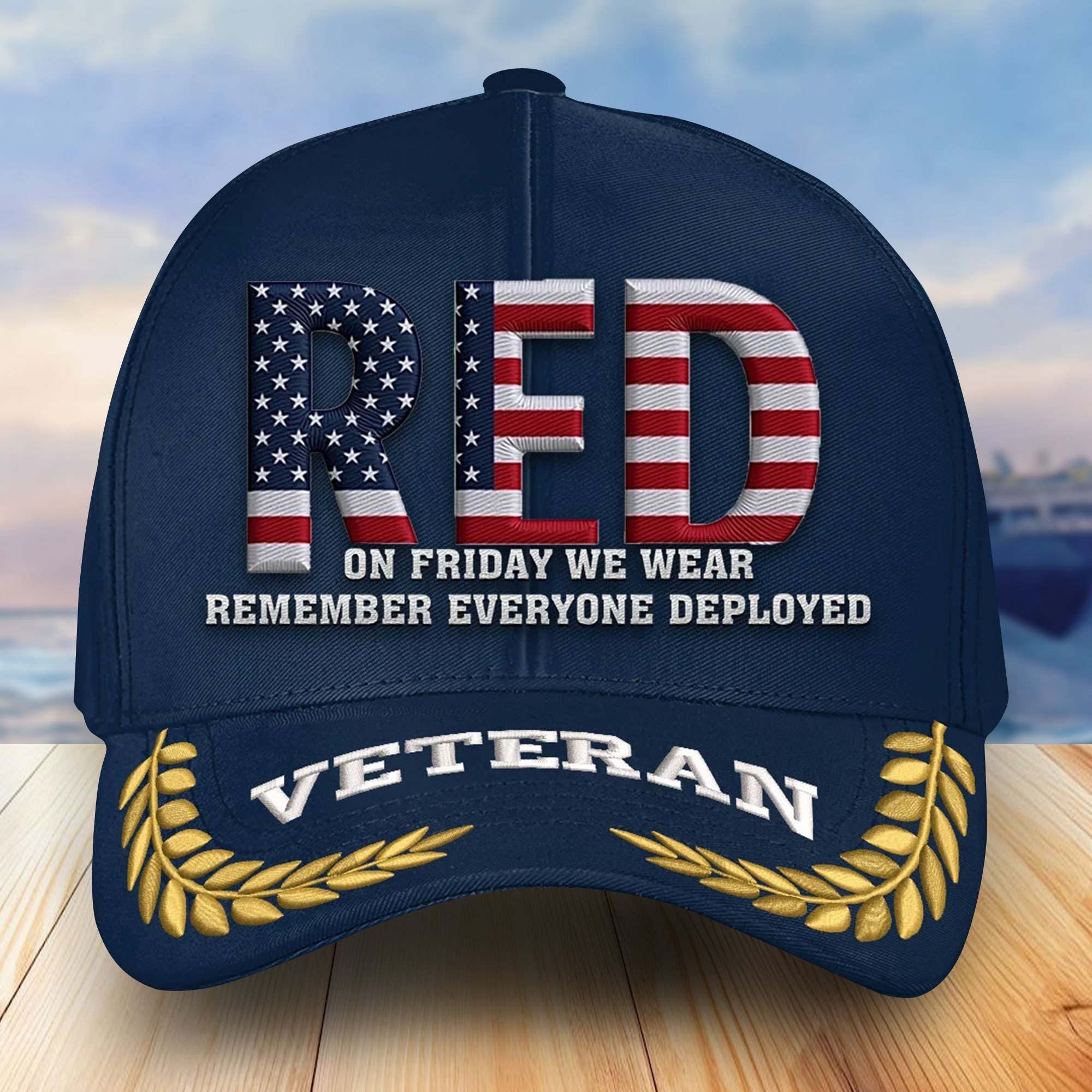 Premium US Veterans Embroidered Baseball Hats VPVC302702, Gifts For Veterans On Father's Day, Armed Forces Day, Independence Day, Veterans Day.