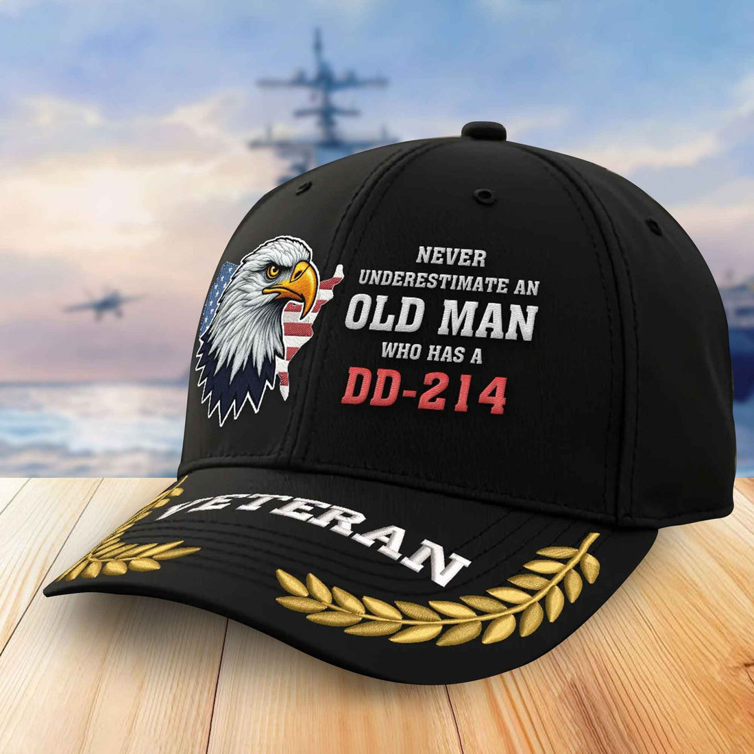 Premium US Veterans Embroidered Baseball Hats VPVC305103, Gifts For Veterans On Father's Day, Armed Forces Day, Independence Day, Veterans Day.