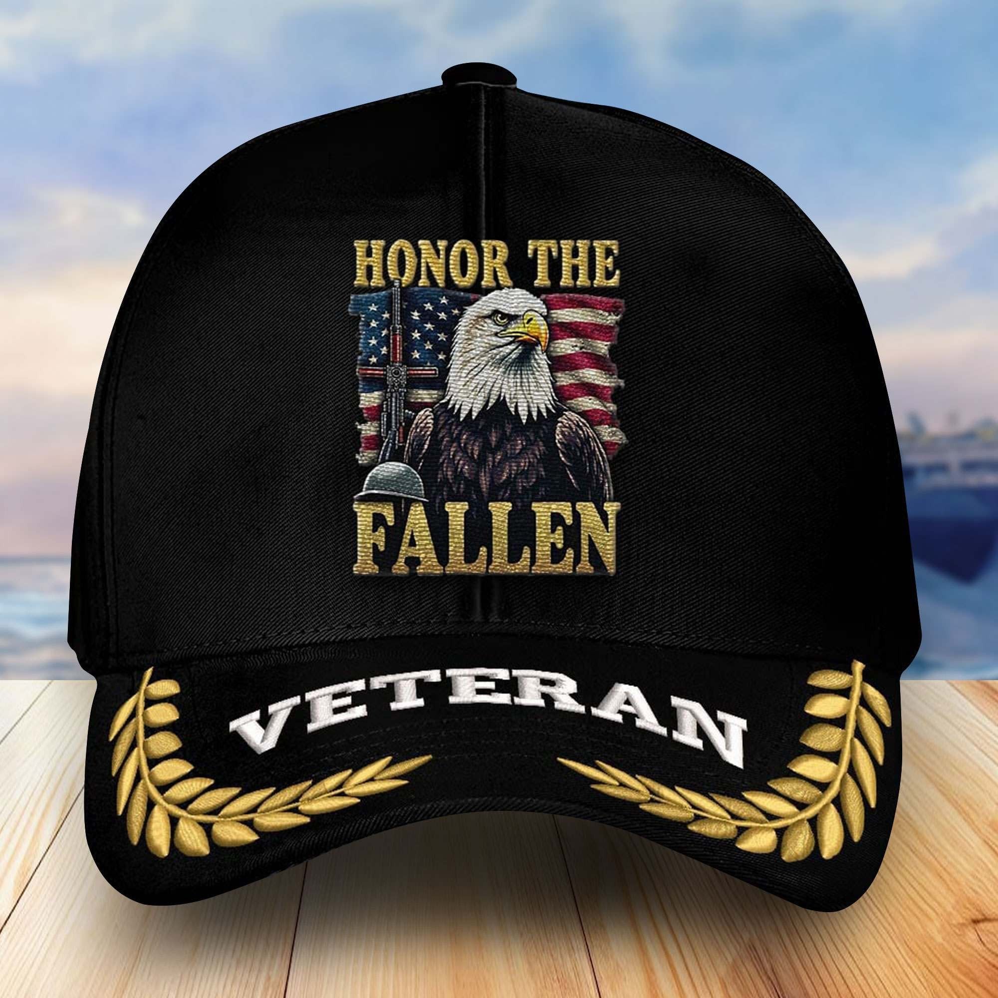 Premium US Veterans Embroidered Baseball Hats VPVC302803, Gifts For Veterans On Father's Day, Armed Forces Day, Independence Day, Veterans Day.