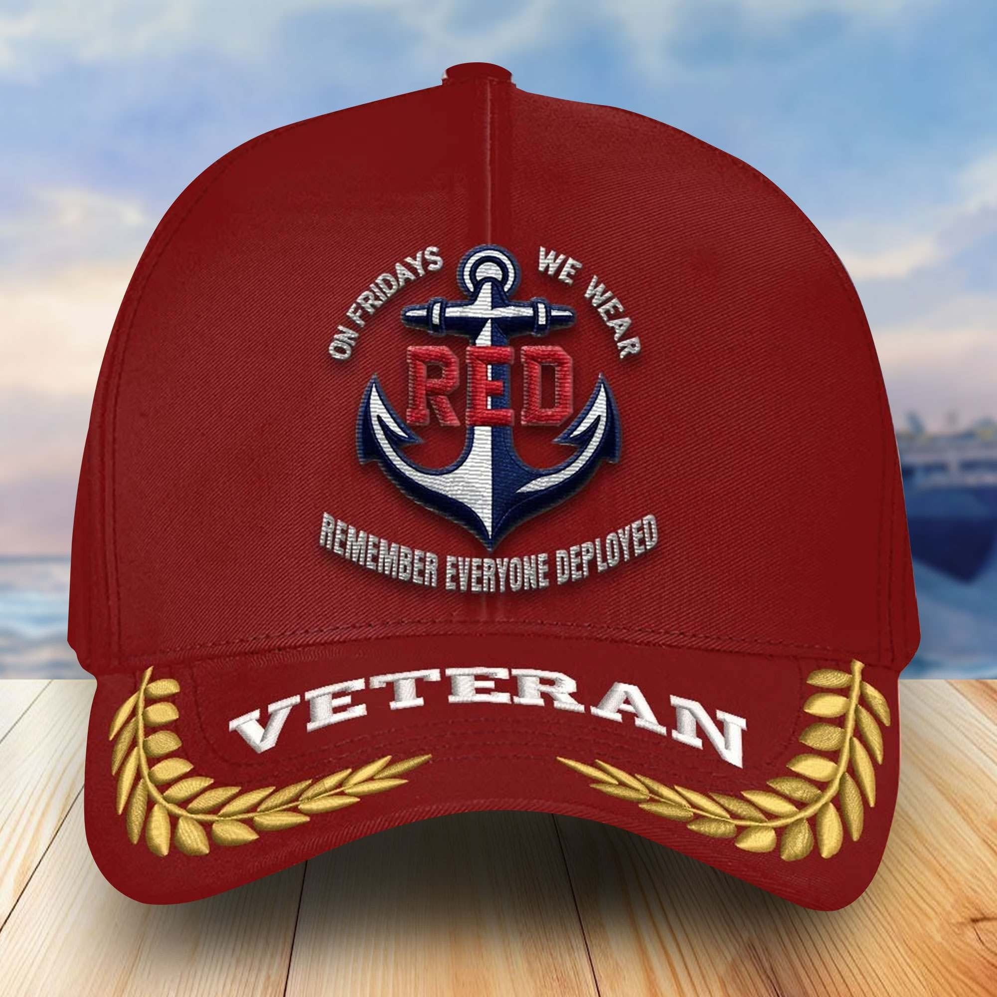 Premium US Veterans Embroidered Baseball Hats VPVC302901, Gifts For Veterans On Father's Day, Armed Forces Day, Independence Day, Veterans Day.