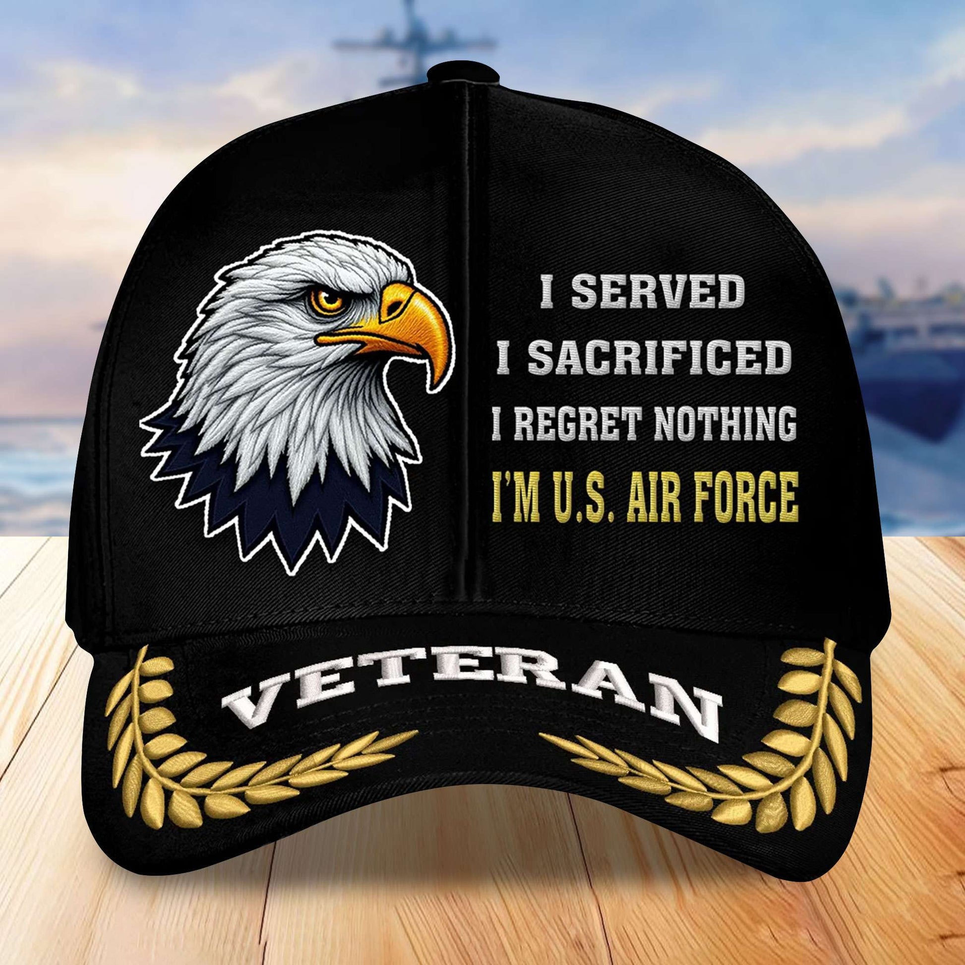 Premium USAF Embroidered Baseball Hats VPVC305303, Gifts For Air Force Veterans On Father's Day, Armed Forces Day, Independence Day, Veterans Day.