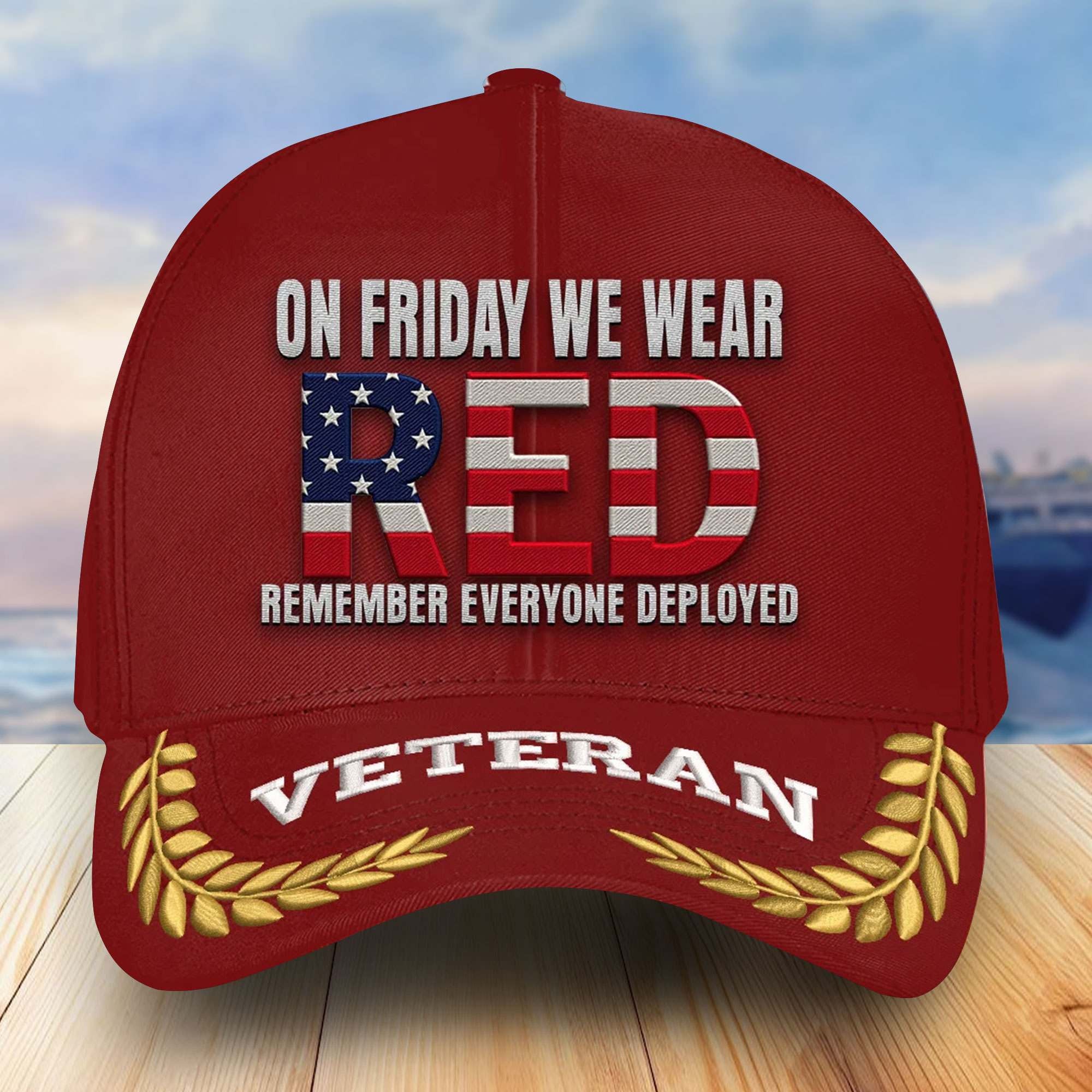 Premium US Veterans Embroidered Baseball Hats VPVC303201, Gifts For Veterans On Father's Day, Armed Forces Day, Independence Day, Veterans Day.