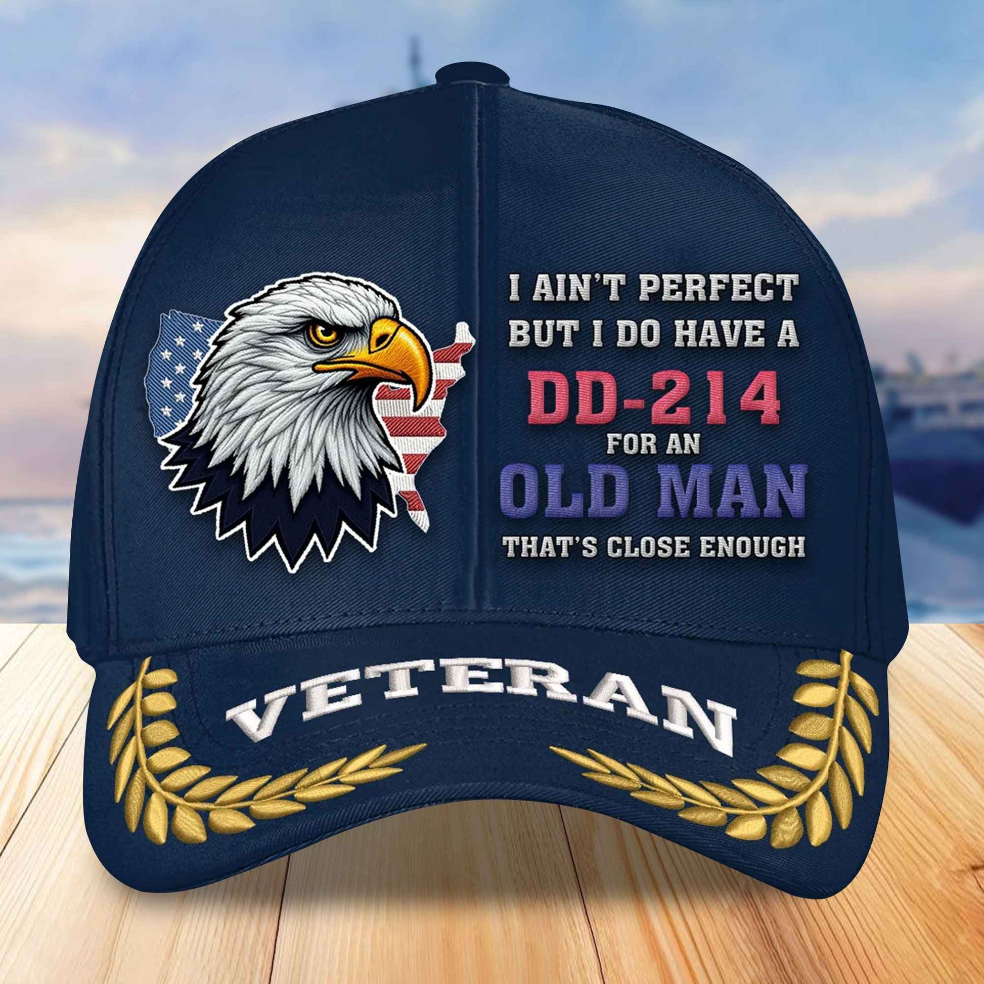 Premium US Veterans Embroidered Baseball Hats VPVC305702, Gifts For Veterans On Father's Day, Armed Forces Day, Independence Day, Veterans Day.