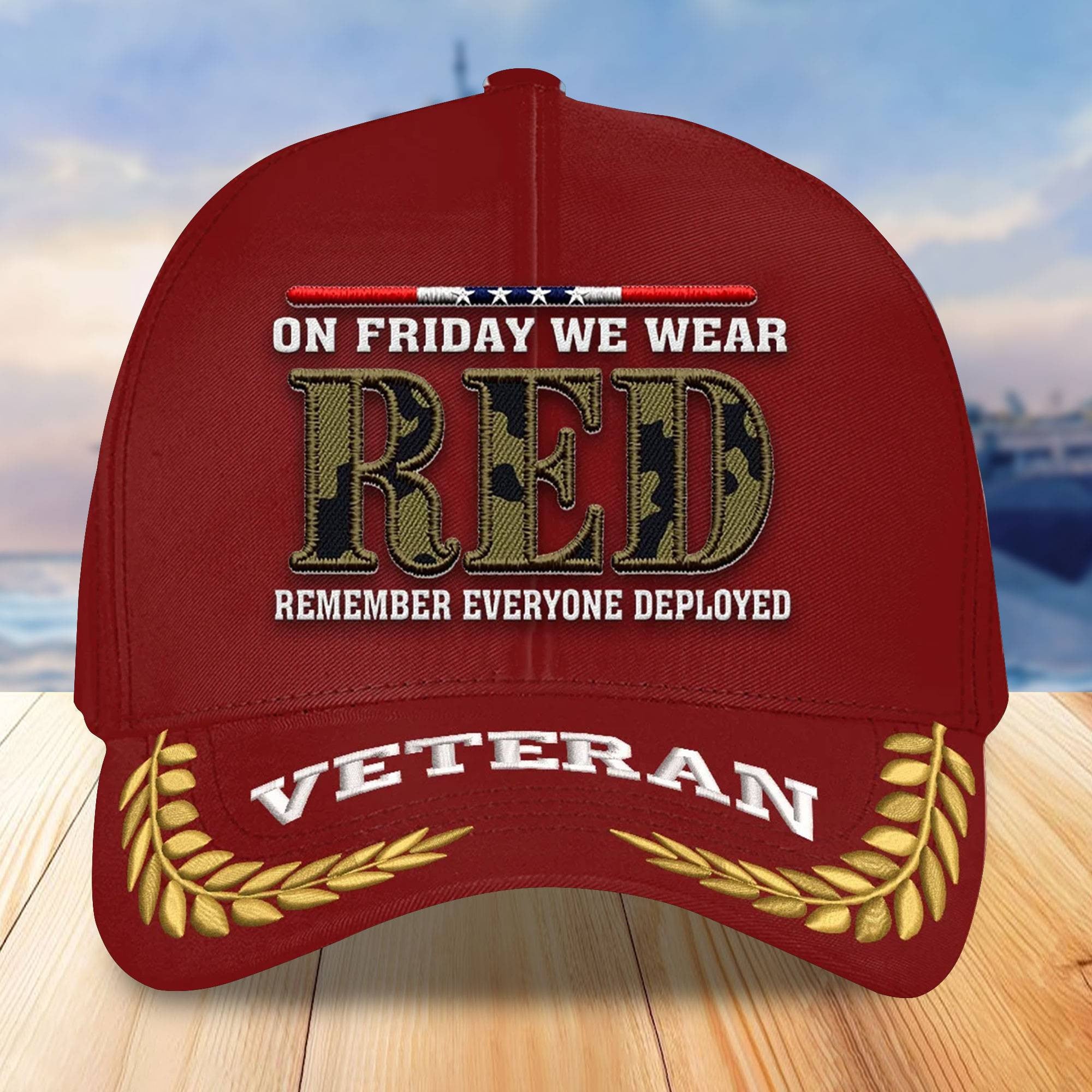 Premium US Veterans Embroidered Baseball Hats VPVC306001, Gifts For Veterans On Father's Day, Armed Forces Day, Independence Day, Veterans Day.