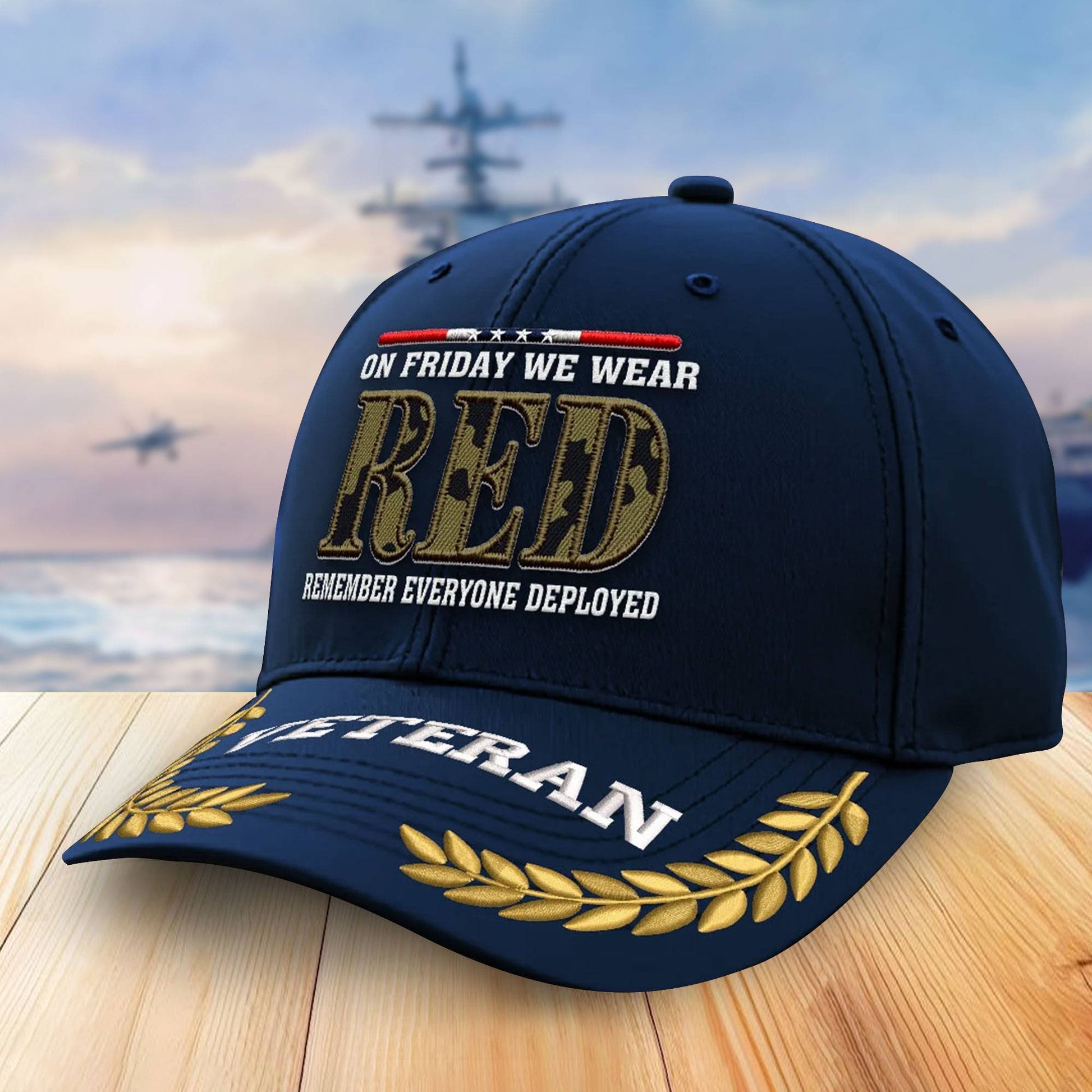 Premium US Veterans Embroidered Baseball Hats VPVC306002, Gifts For Veterans On Father's Day, Armed Forces Day, Independence Day, Veterans Day.