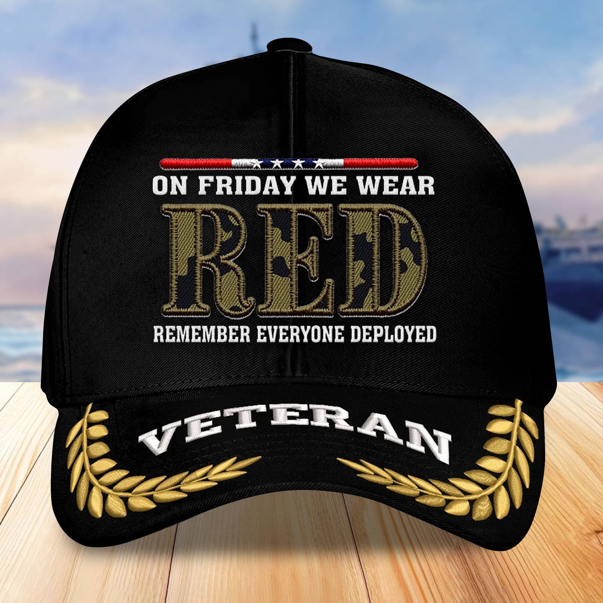 Premium US Veterans Embroidered Baseball Hats VPVC306003, Gifts For Veterans On Father's Day, Armed Forces Day, Independence Day, Veterans Day.