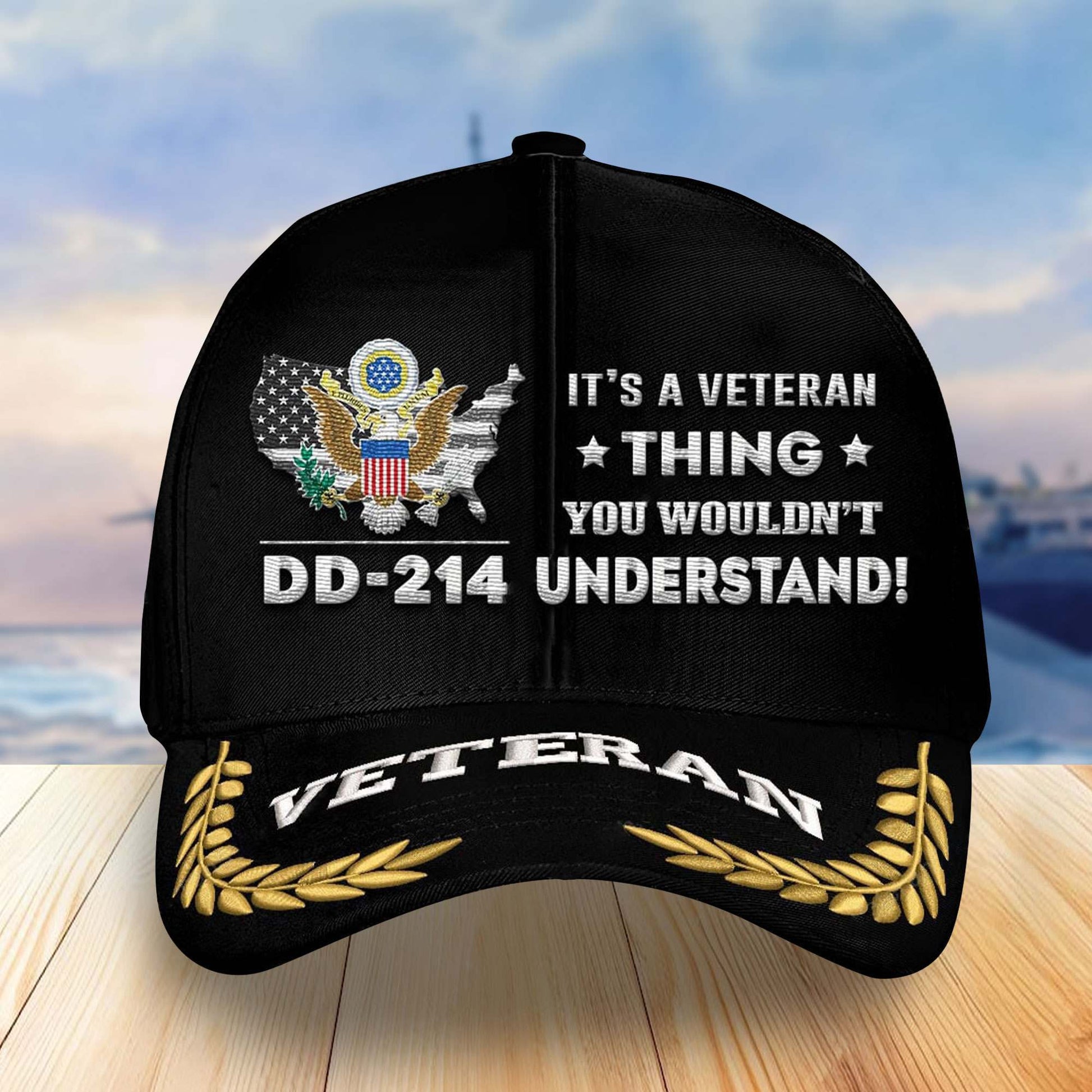 Premium Custom US Army Veterans Embroidered Baseball Hats VPVC304201, Gifts For Veterans On Father's Day, Armed Forces Day, Independence Day, Veterans Day.