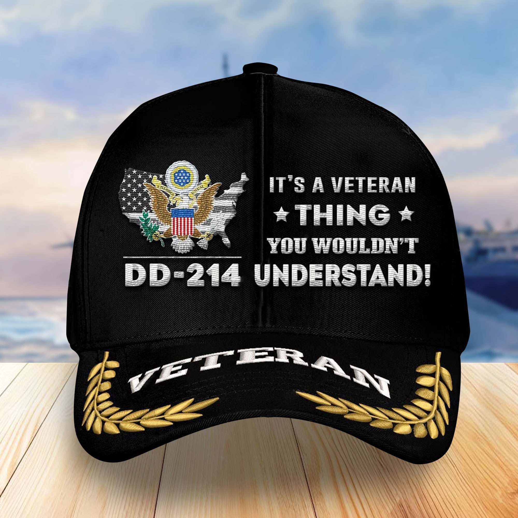 Premium Custom US Army Veterans Embroidered Baseball Hats VPVC304201, Gifts For Veterans On Father's Day, Armed Forces Day, Independence Day, Veterans Day.