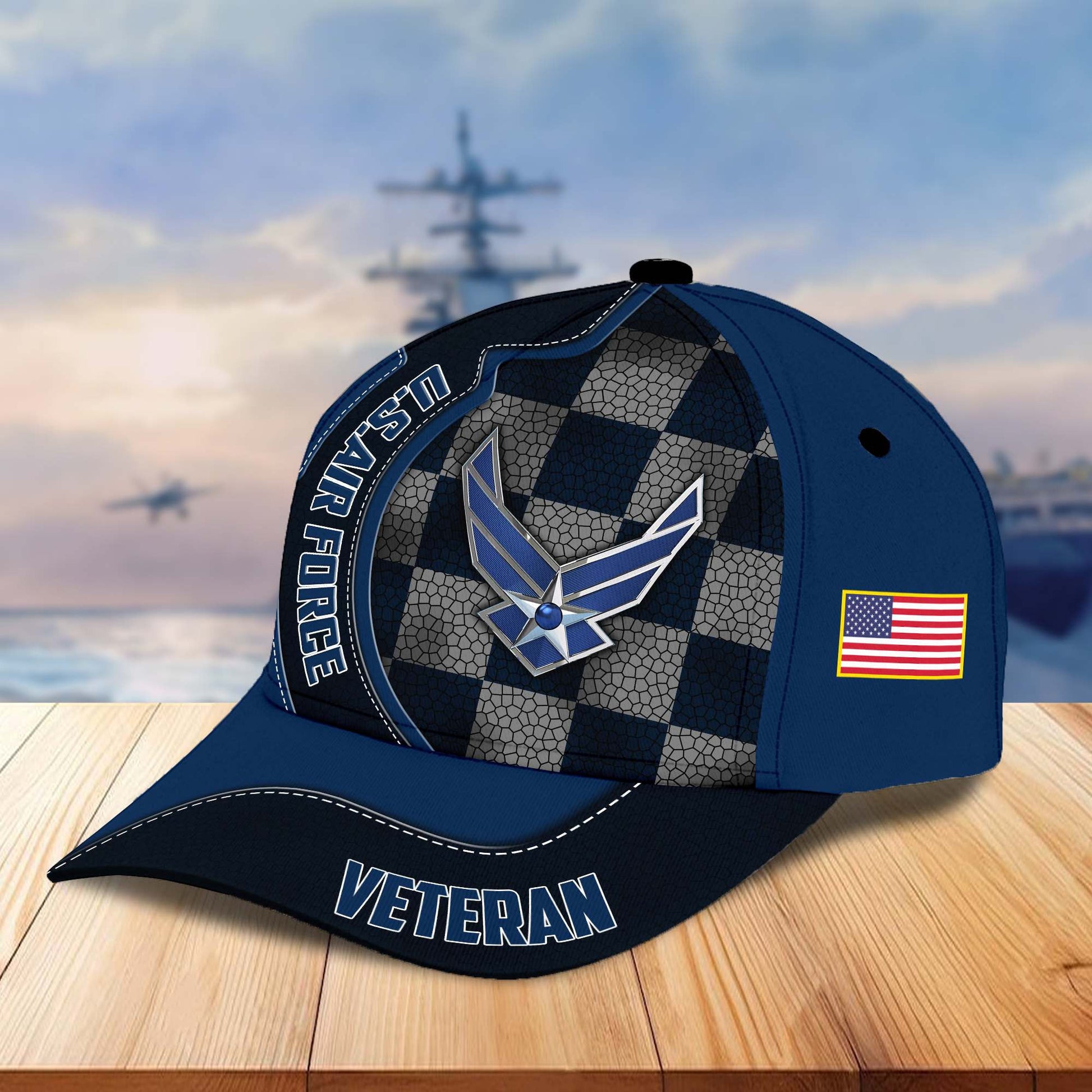 Premium US Veterans Cap BPVC100401, Gifts For US Veterans, Best Gifts On Armed Forces Day, Father's Day, Independence Day, Veterans Day.
