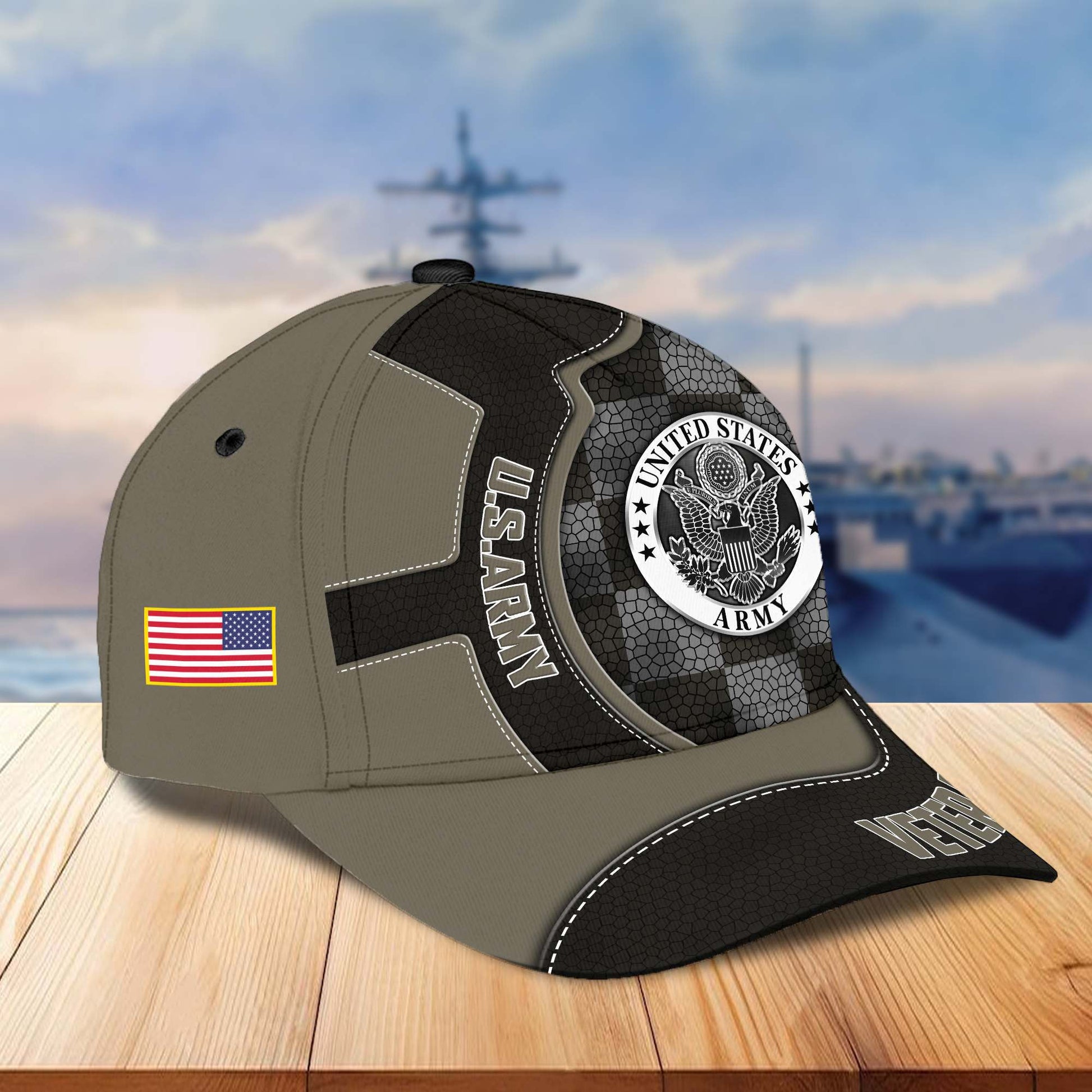 Premium US Veterans Cap BPVC100401, Gifts For US Veterans, Best Gifts On Armed Forces Day, Father's Day, Independence Day, Veterans Day.