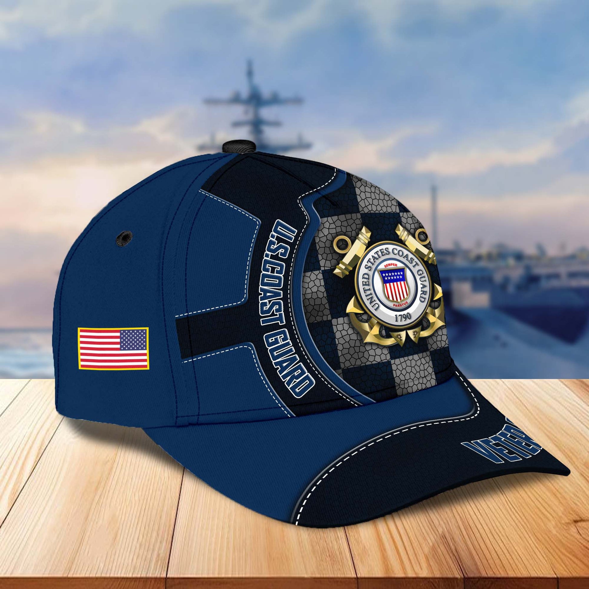 Premium US Veterans Cap BPVC100401, Gifts For US Veterans, Best Gifts On Armed Forces Day, Father's Day, Independence Day, Veterans Day.
