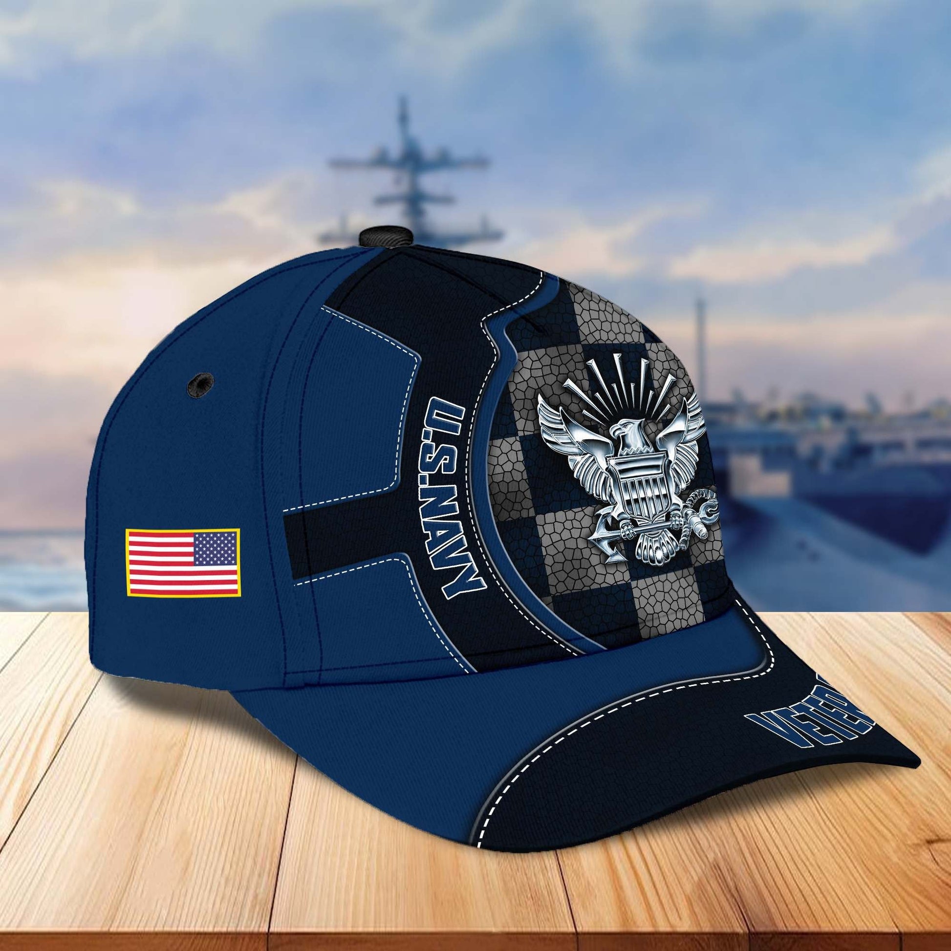 Premium US Veterans Cap BPVC100401, Gifts For US Veterans, Best Gifts On Armed Forces Day, Father's Day, Independence Day, Veterans Day.