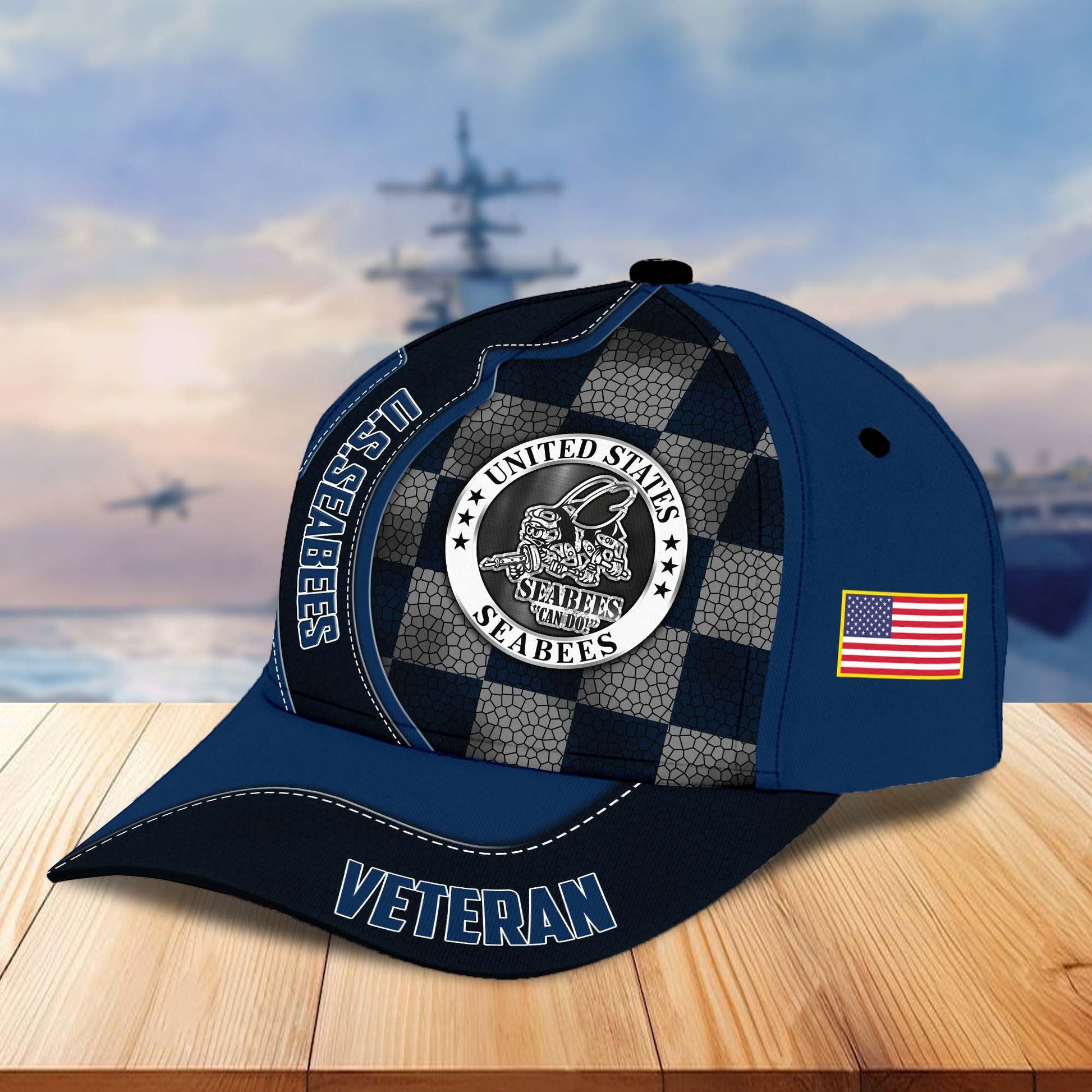 Premium US Veterans Cap BPVC100401, Gifts For US Veterans, Best Gifts On Armed Forces Day, Father's Day, Independence Day, Veterans Day.