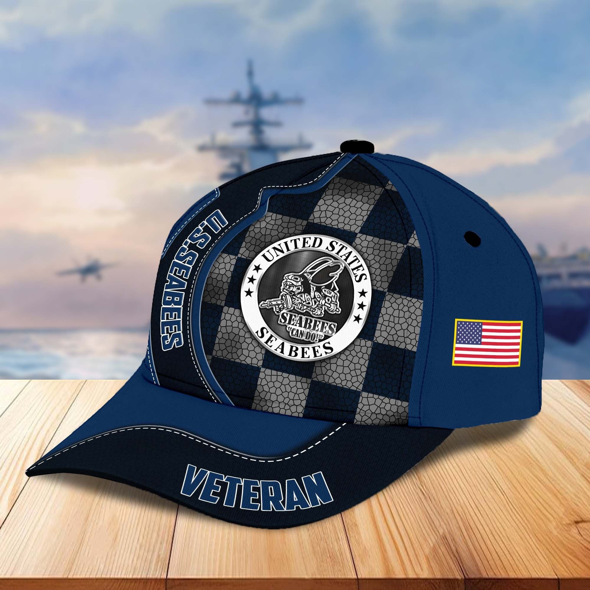 Premium US Veterans Cap BPVC100401, Gifts For US Veterans, Best Gifts On Armed Forces Day, Father's Day, Independence Day, Veterans Day.