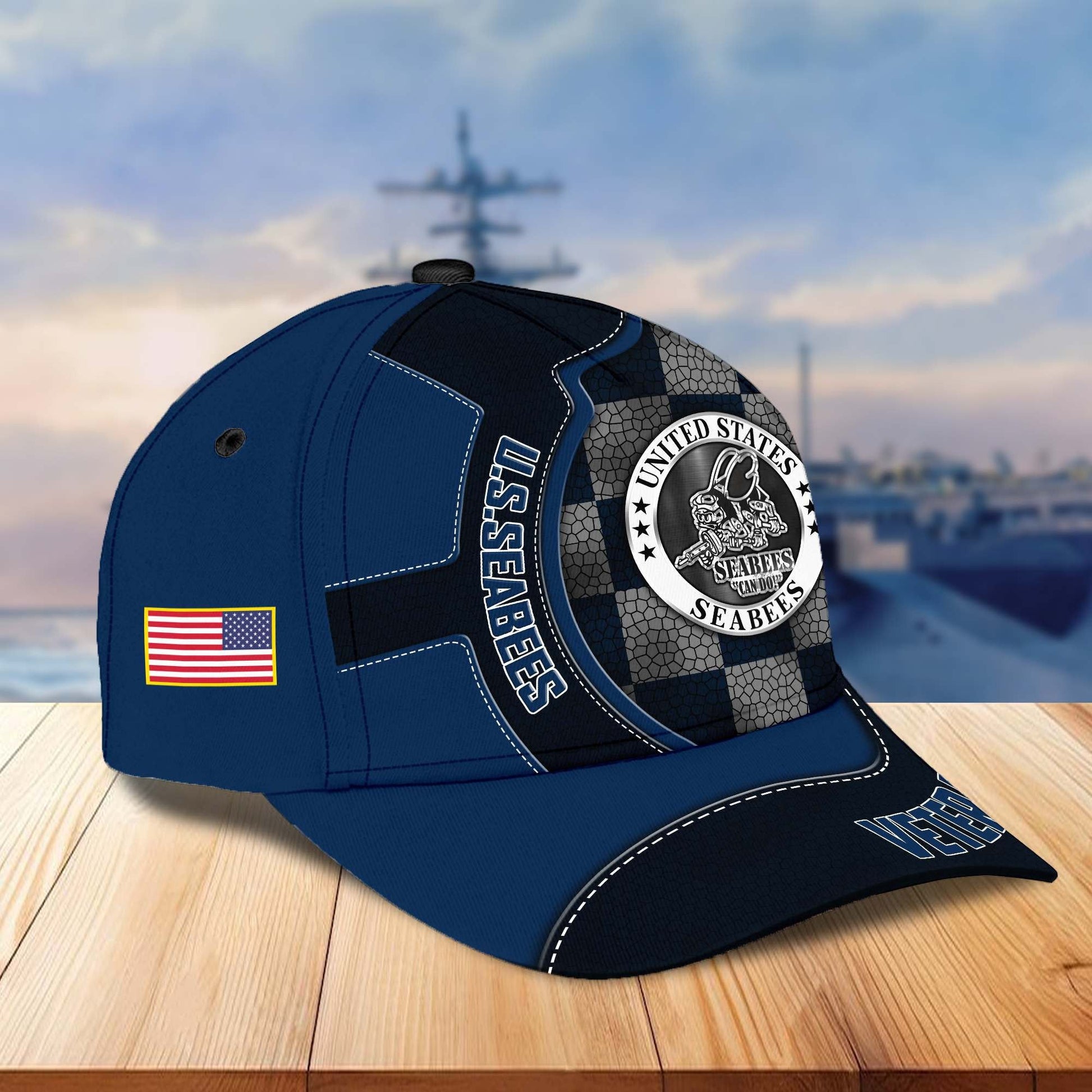 Premium US Veterans Cap BPVC100401, Gifts For US Veterans, Best Gifts On Armed Forces Day, Father's Day, Independence Day, Veterans Day.