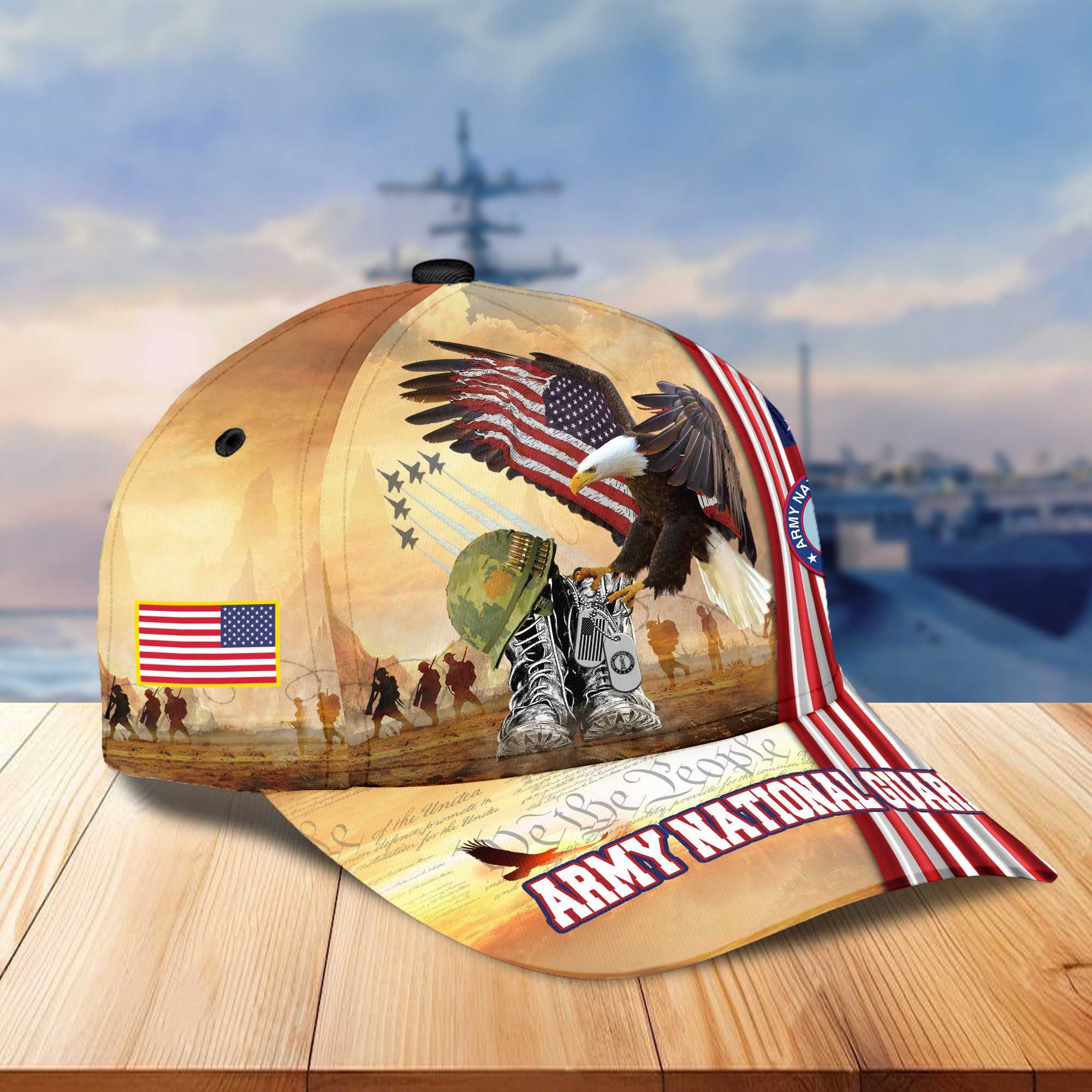 Premium US Veterans Cap BPVC040401, Gifts For US Veterans, Best Gifts On Memorial Day, Armed Forces Day, Father's Day, Independence Day, Veterans Day.
